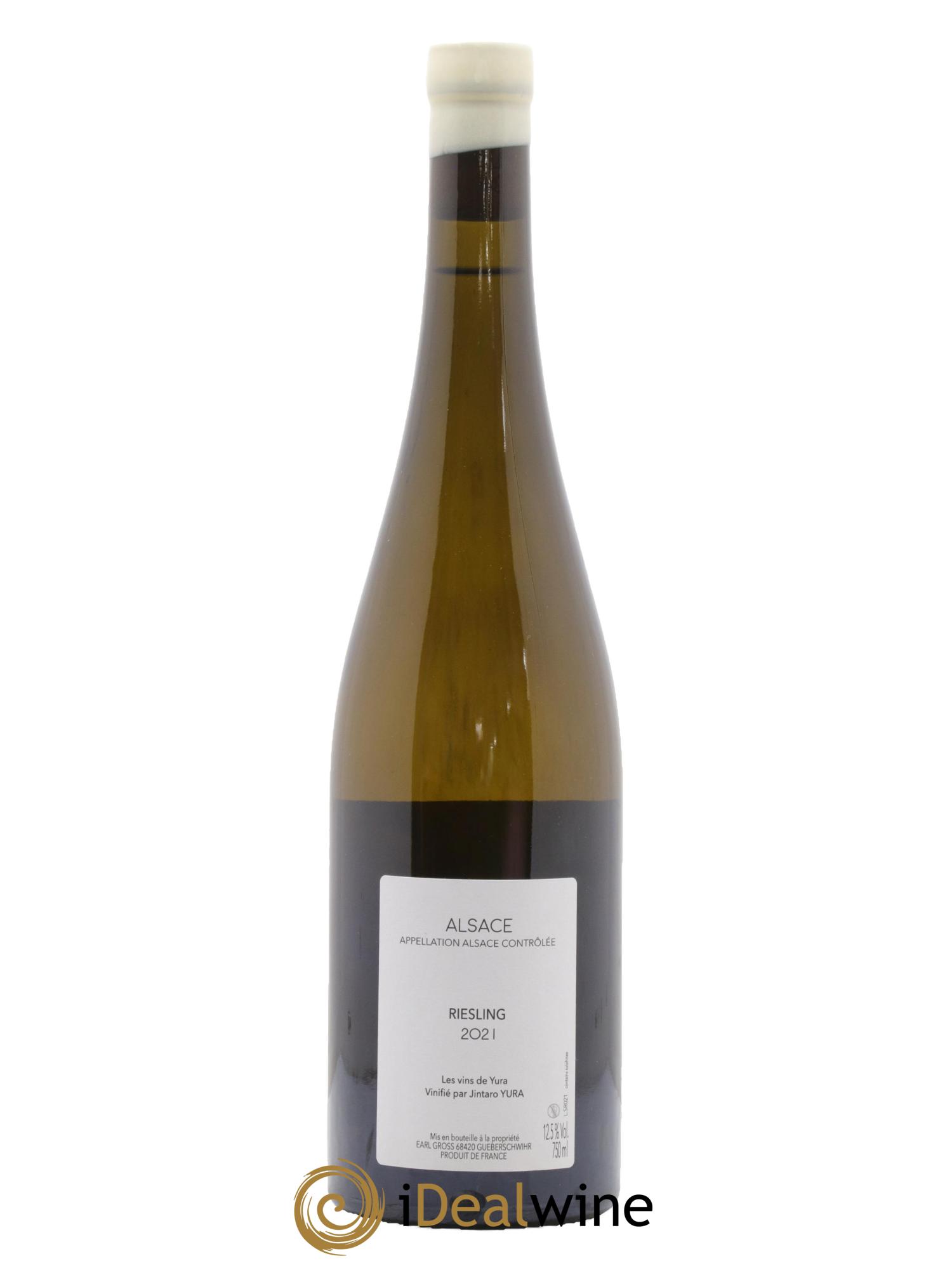 Alsace Le silence et la résonance Jintaro Yura 2021 - Lot de 1 bouteille - 1