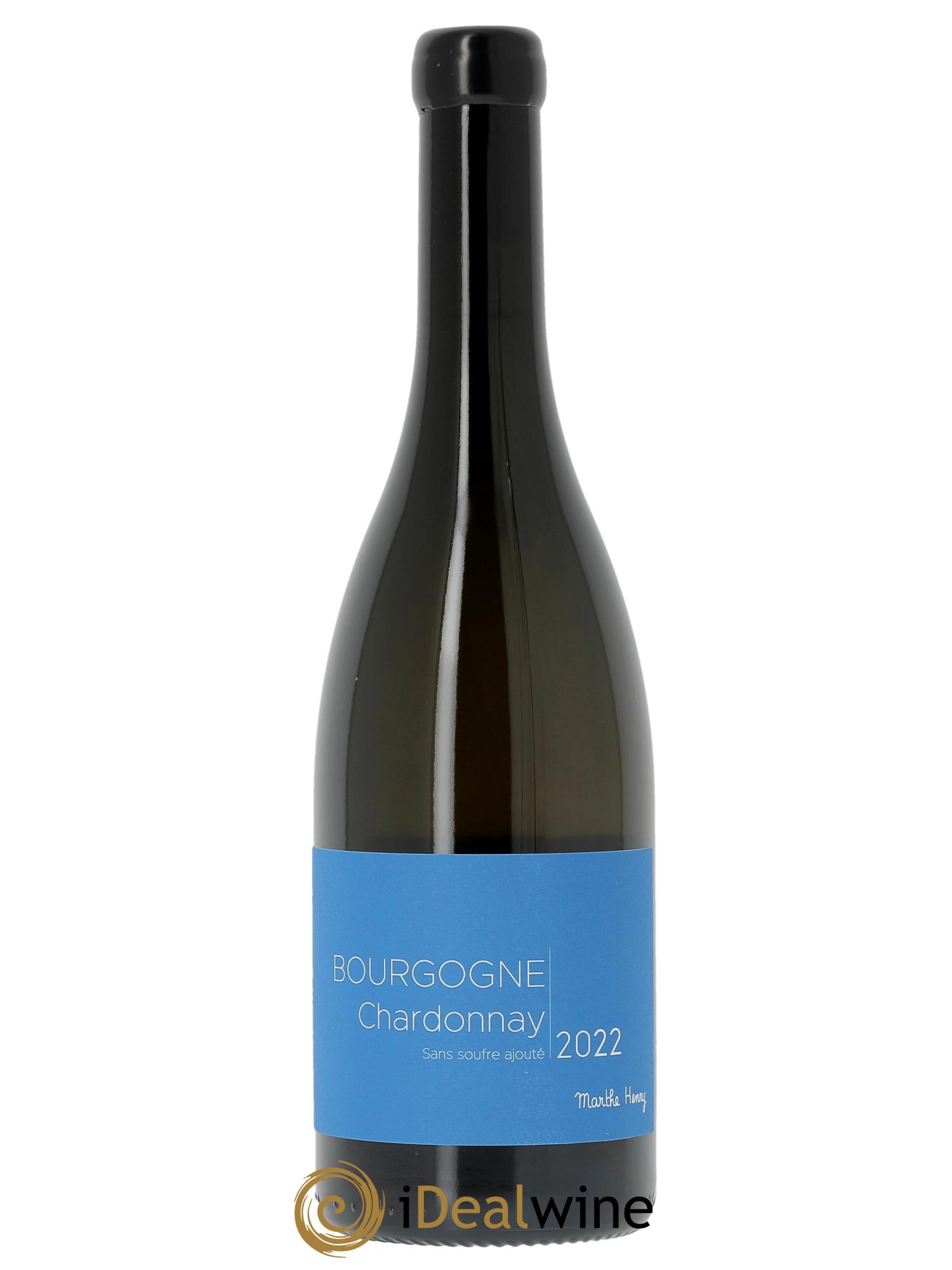 Bourgogne Chardonnay sans soufre ajouté Marthe Henry 2022 - Lot de 1 bouteille - 0