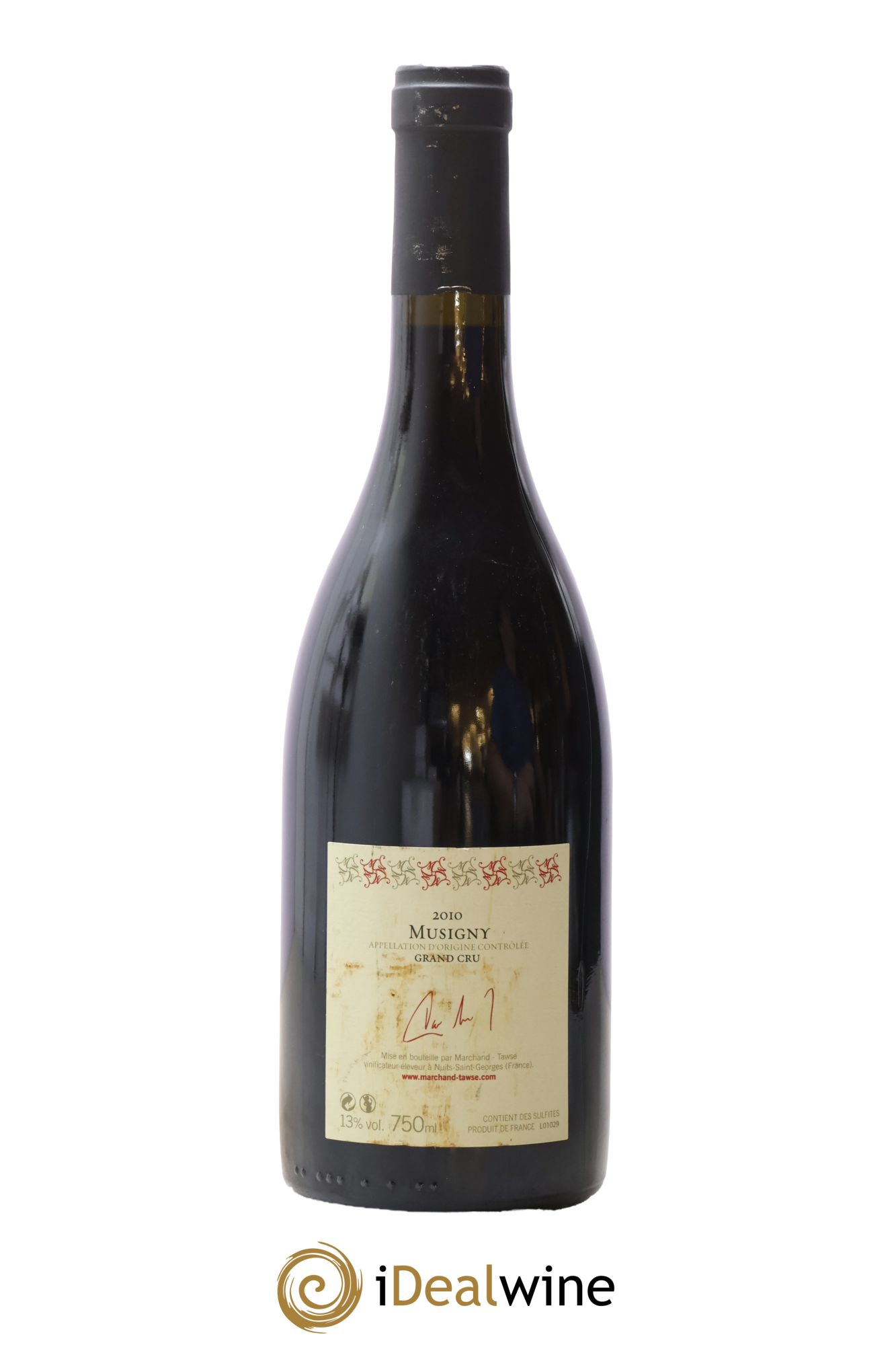Musigny Grand Cru Marchand-Tawse 2010 - Lot de 1 bouteille - 1