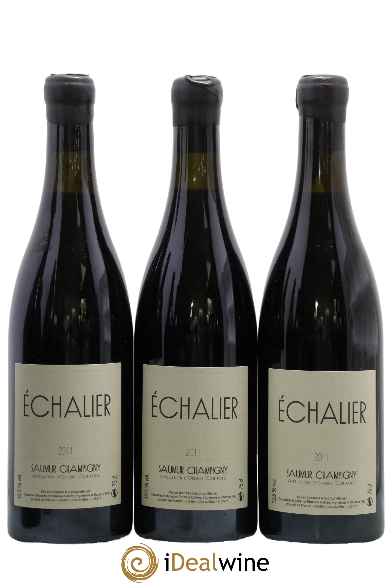 Saumur-Champigny Echalier Bobinet (Domaine) 2011 - Lot de 3 bouteilles - 0
