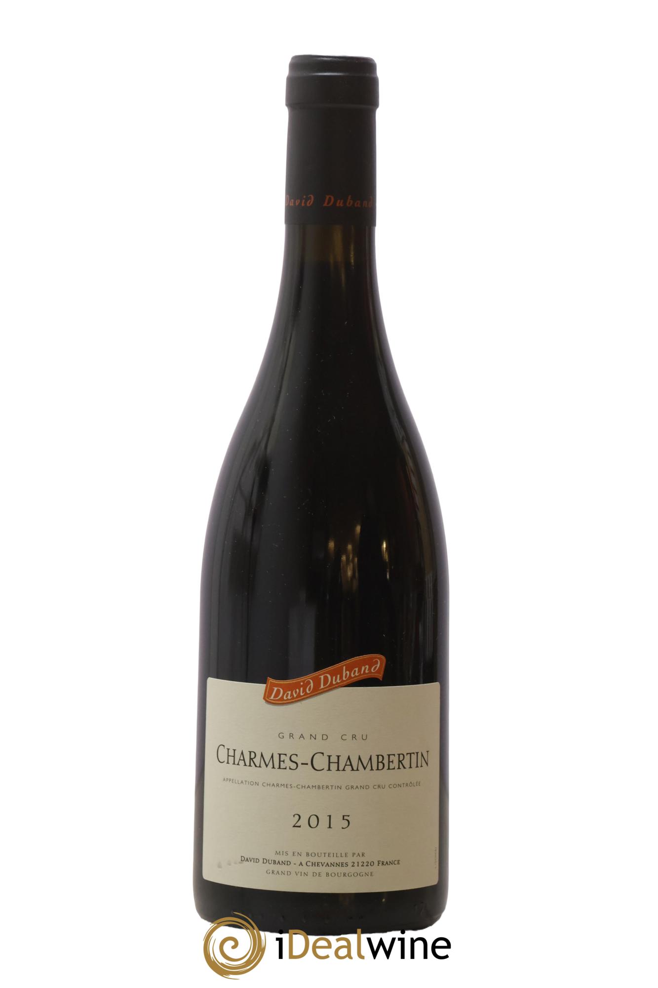 Charmes-Chambertin Grand Cru David Duband (Domaine) 2015 - Posten von 1 Flasche - 0