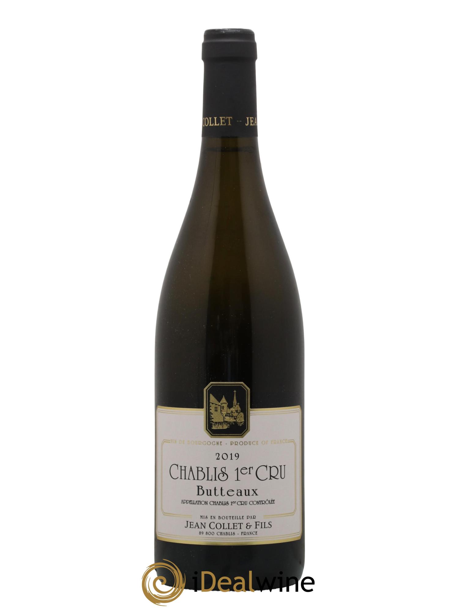 Chablis 1er Cru Butteaux Jean Collet 2019 - Lot de 1 bouteille - 0