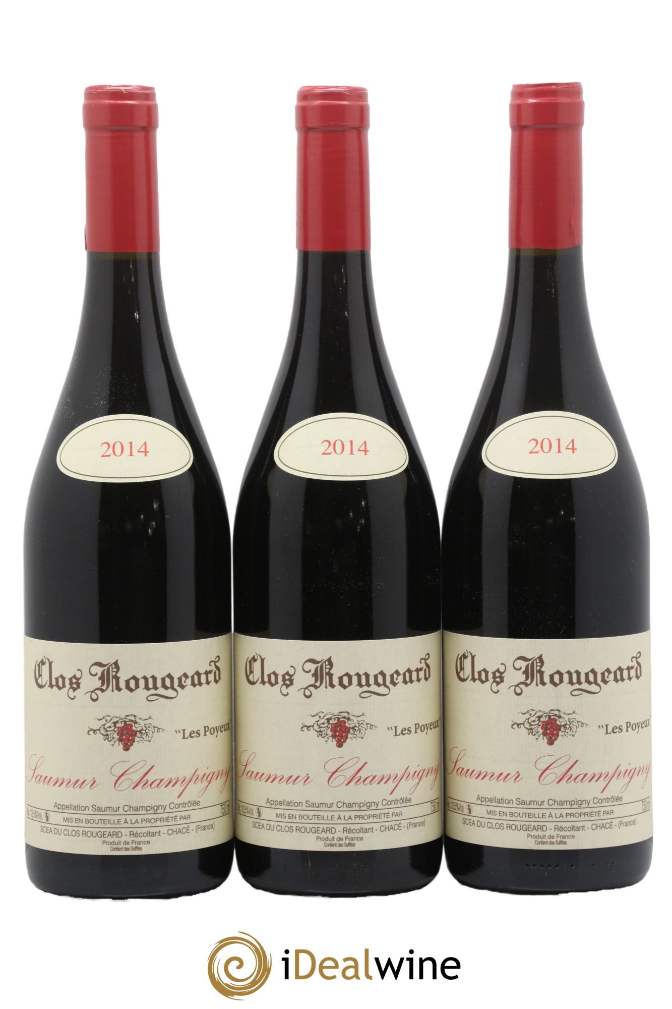 Saumur-Champigny Les Poyeux Clos Rougeard 2014 - Posten von 3 Flaschen - 0