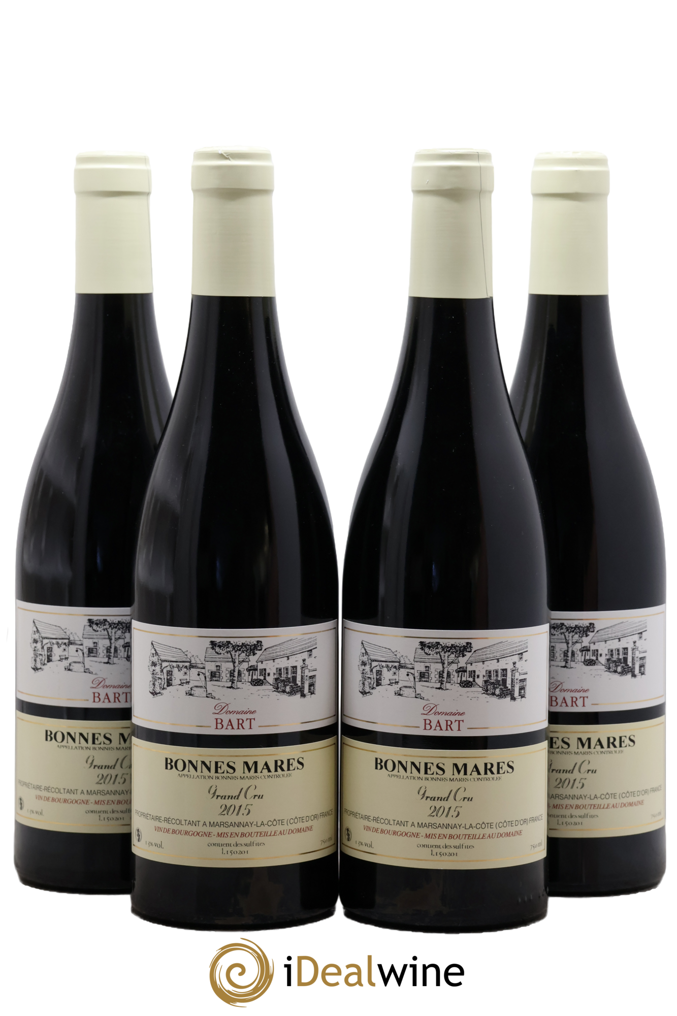 Bonnes-Mares Grand Cru Bart (Domaine) 2015 - Lot of 4 bottles - 0