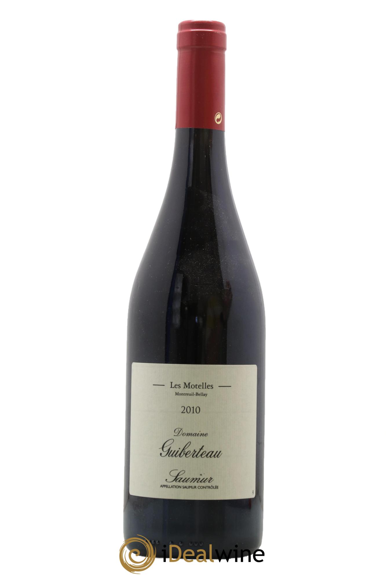 Saumur Les Motelles Domaine Guiberteau 2010 - Lot de 1 bouteille - 0