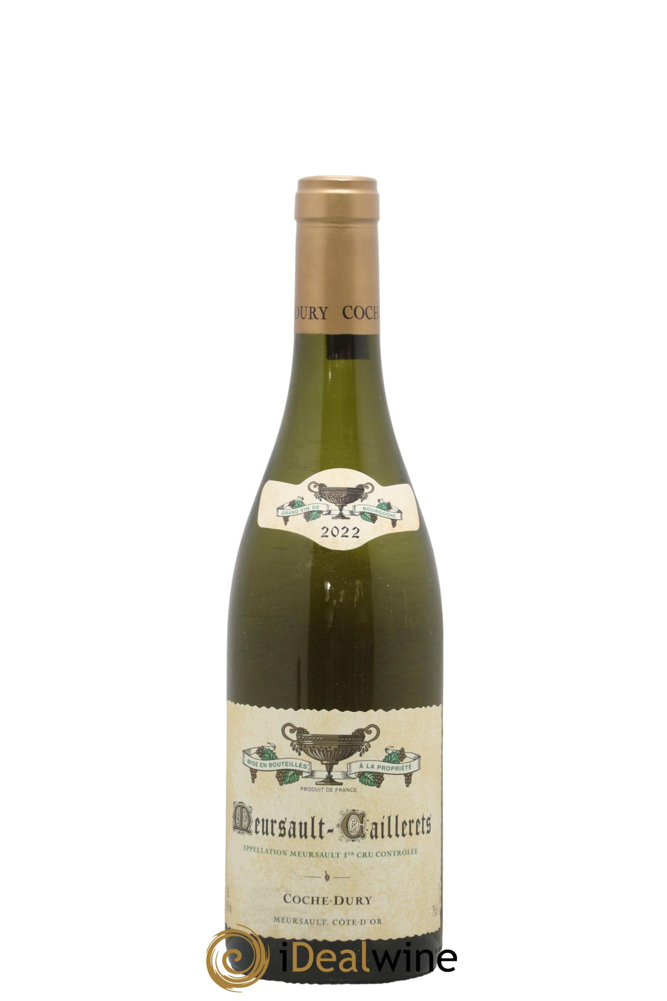 Meursault 1er Cru Caillerets Coche Dury (Domaine) 2022 - Lot de 1 bouteille - 0