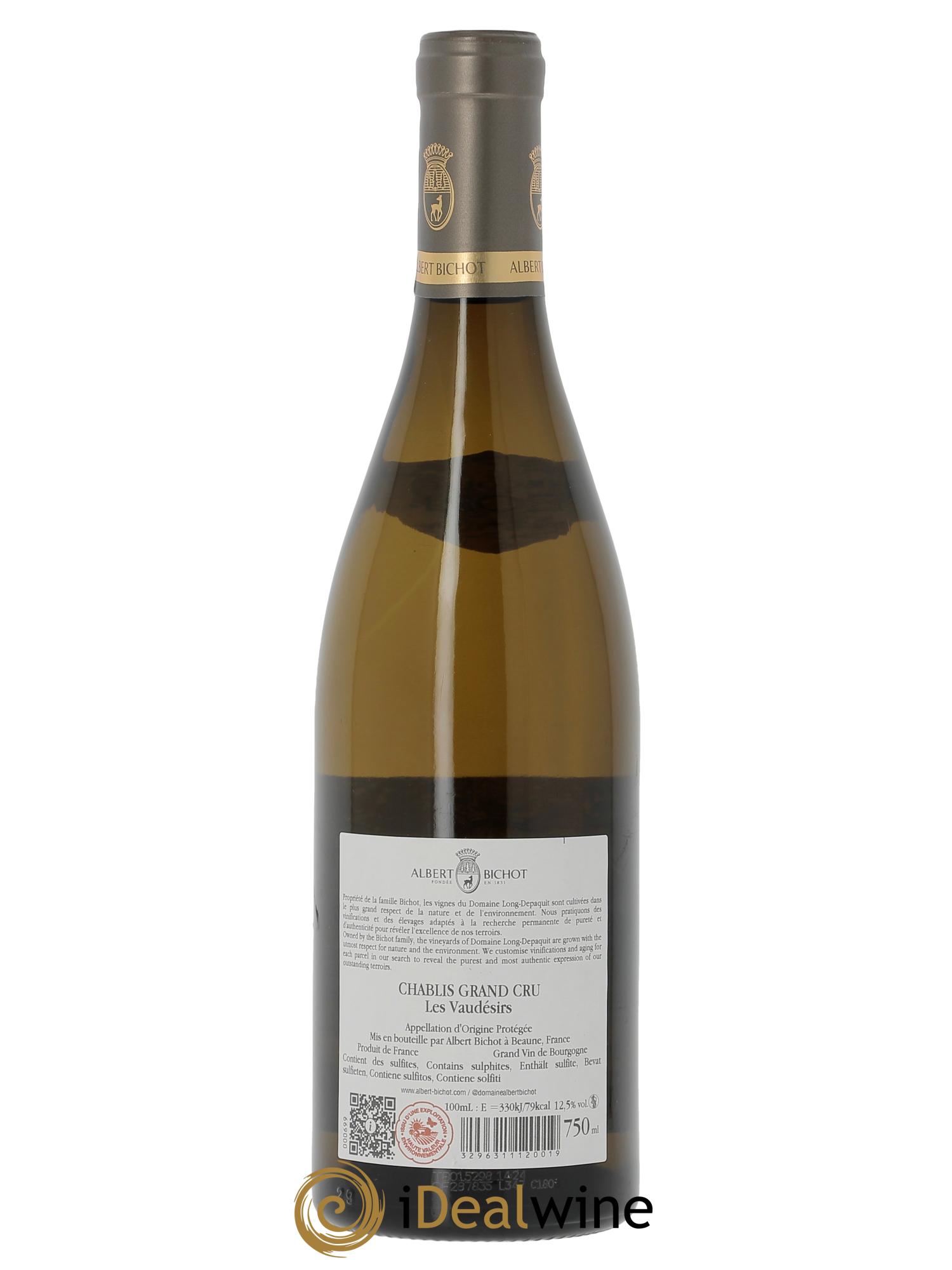 Chablis Grand Cru Vaudésir Long Depaquit - Albert Bichot (Domaine) 2021 - Lotto di 1 bottiglia - 1