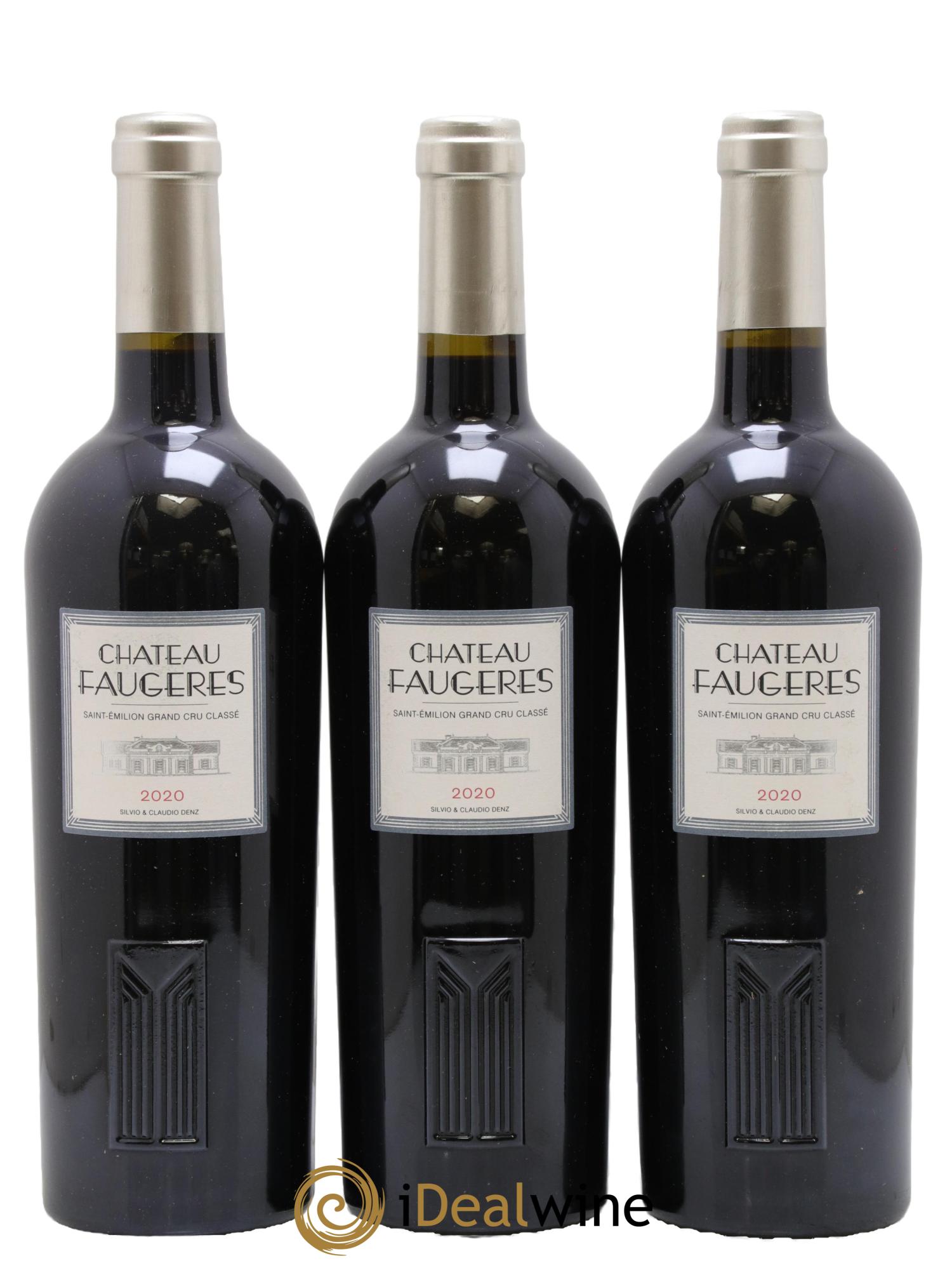 Château Faugères Grand Cru Classé 2020 - Posten von 3 Flaschen - 0