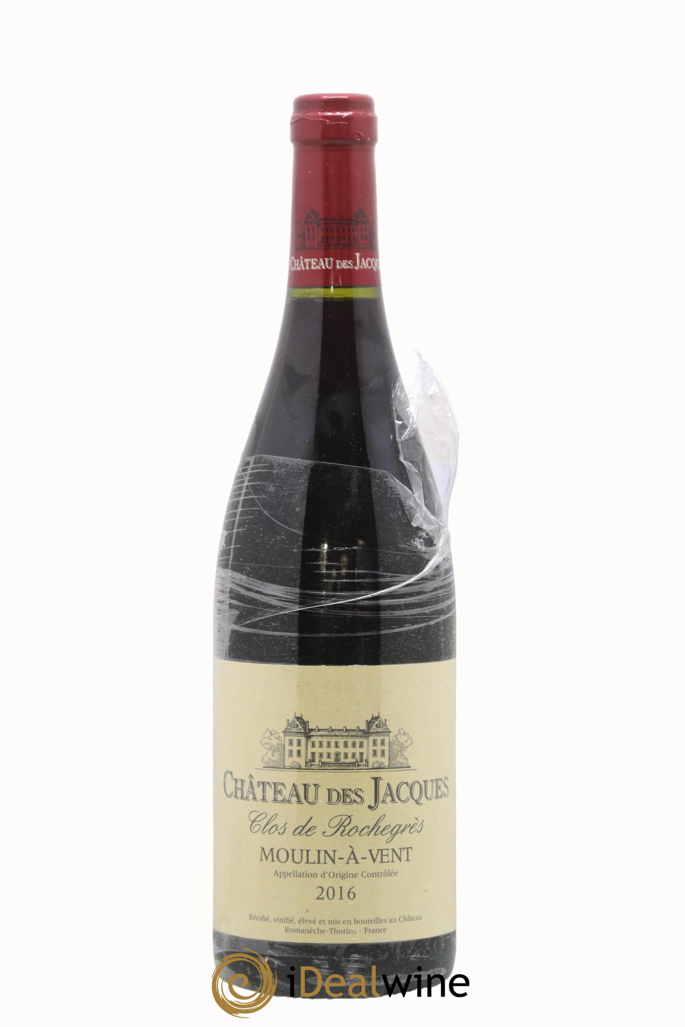Moulin à Vent Clos de Rochegrès Château des Jacques 2016 - Posten von 1 Flasche - 0