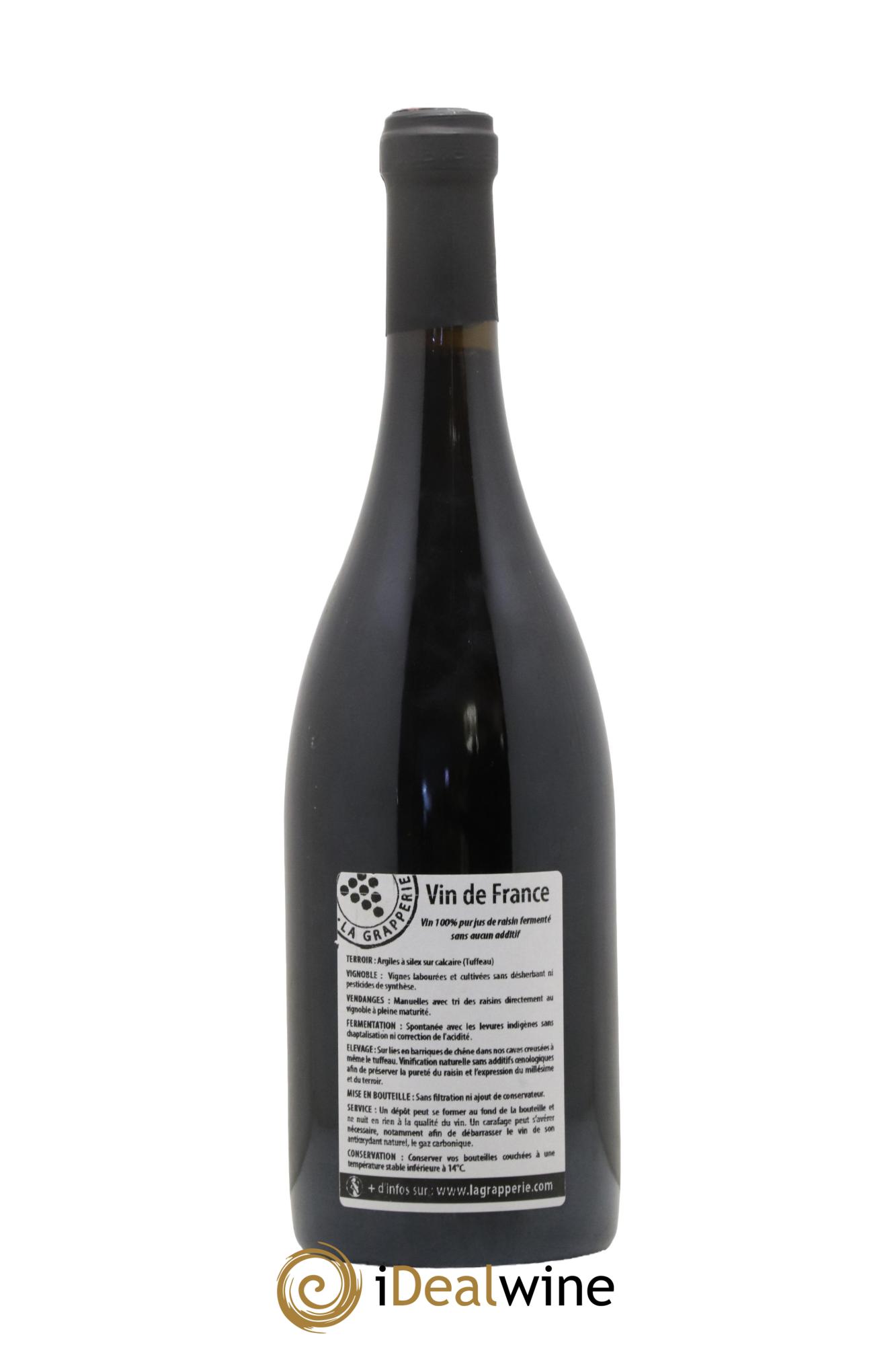 Vin de France Enchanteresse Domaine de la Grapperie 2022 - Lot de 1 bouteille - 1