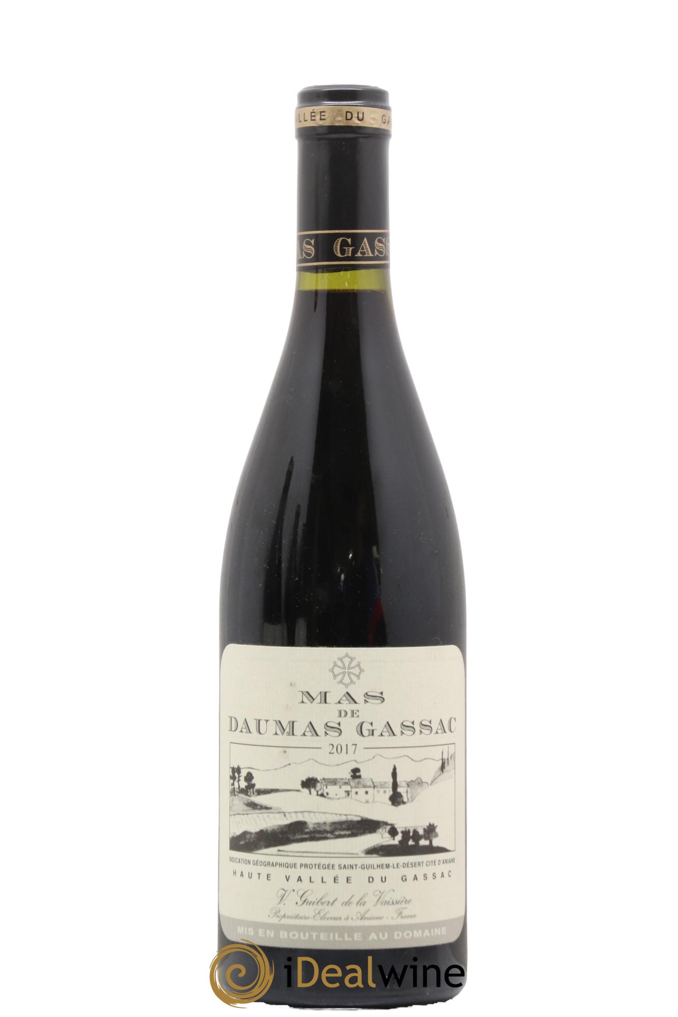 IGP St Guilhem-le-Désert - Cité d'Aniane Mas Daumas Gassac Famille Guibert de La Vaissière 2017 - Lotto di 1 bottiglia - 0