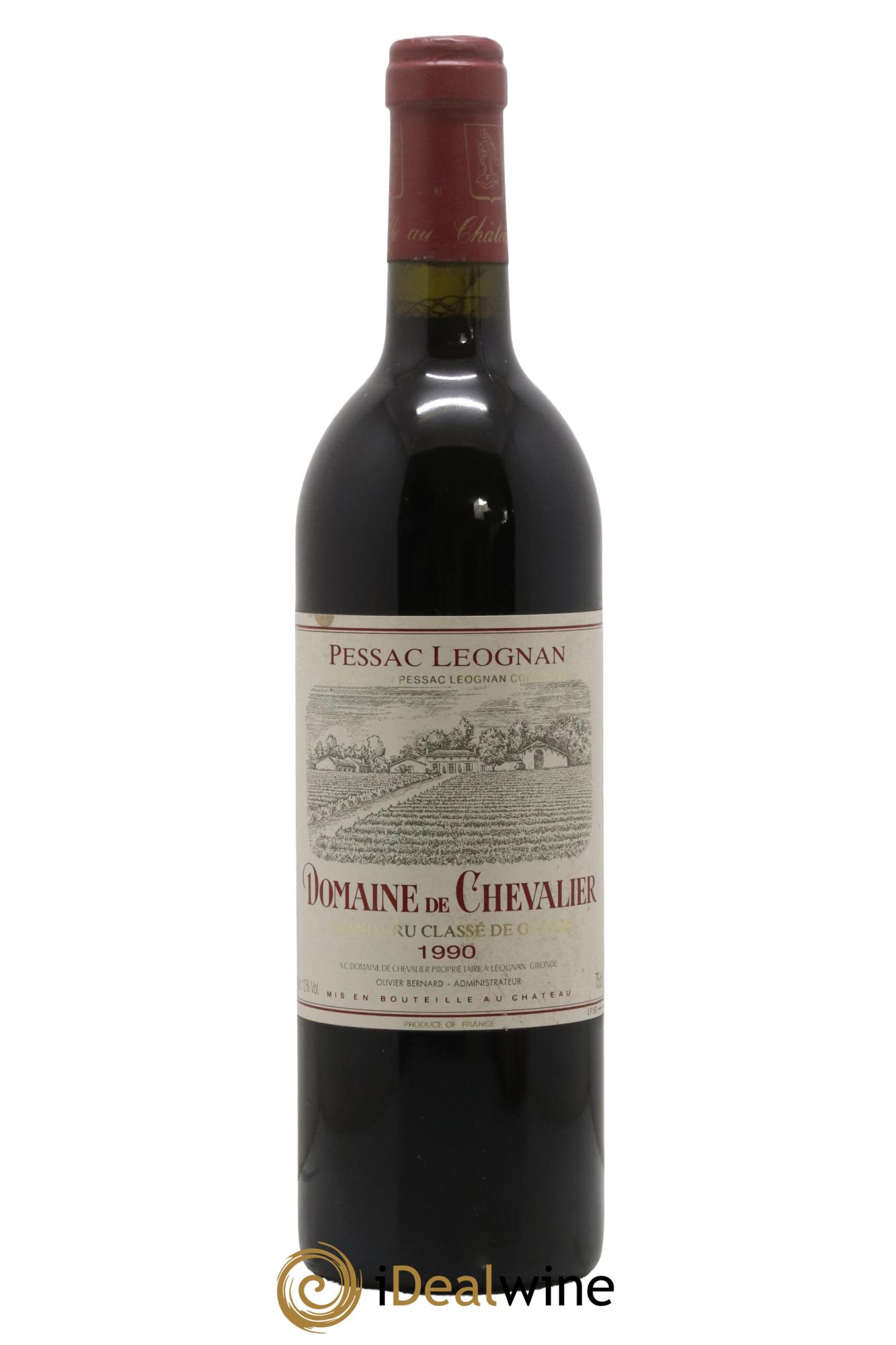Domaine de Chevalier Cru Classé de Graves 1990 - Lot de 1 bouteille - 0
