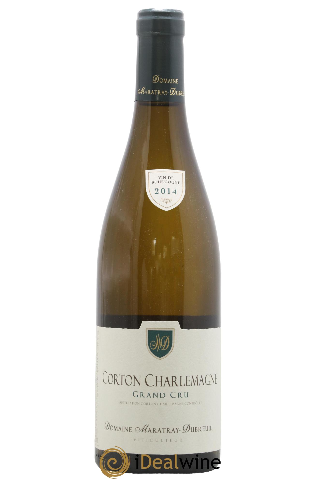 Corton-Charlemagne Grand Cru Maratray-Dubreuil 2014 - Posten von 1 Flasche - 0