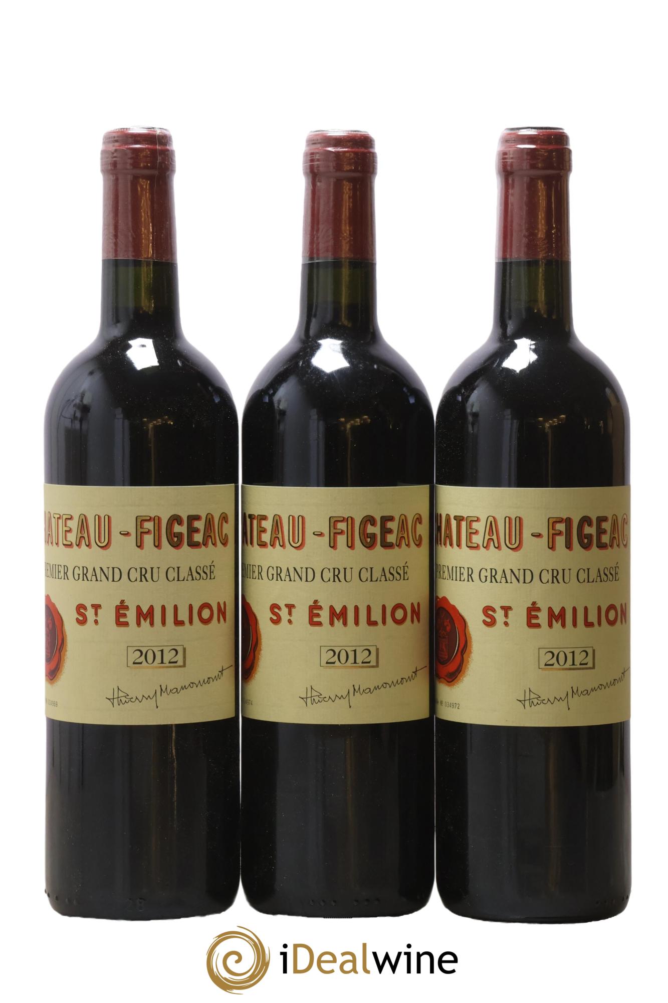 Château Figeac 1er Grand Cru Classé A 2012 - Lotto di 12 bottiglie - 7