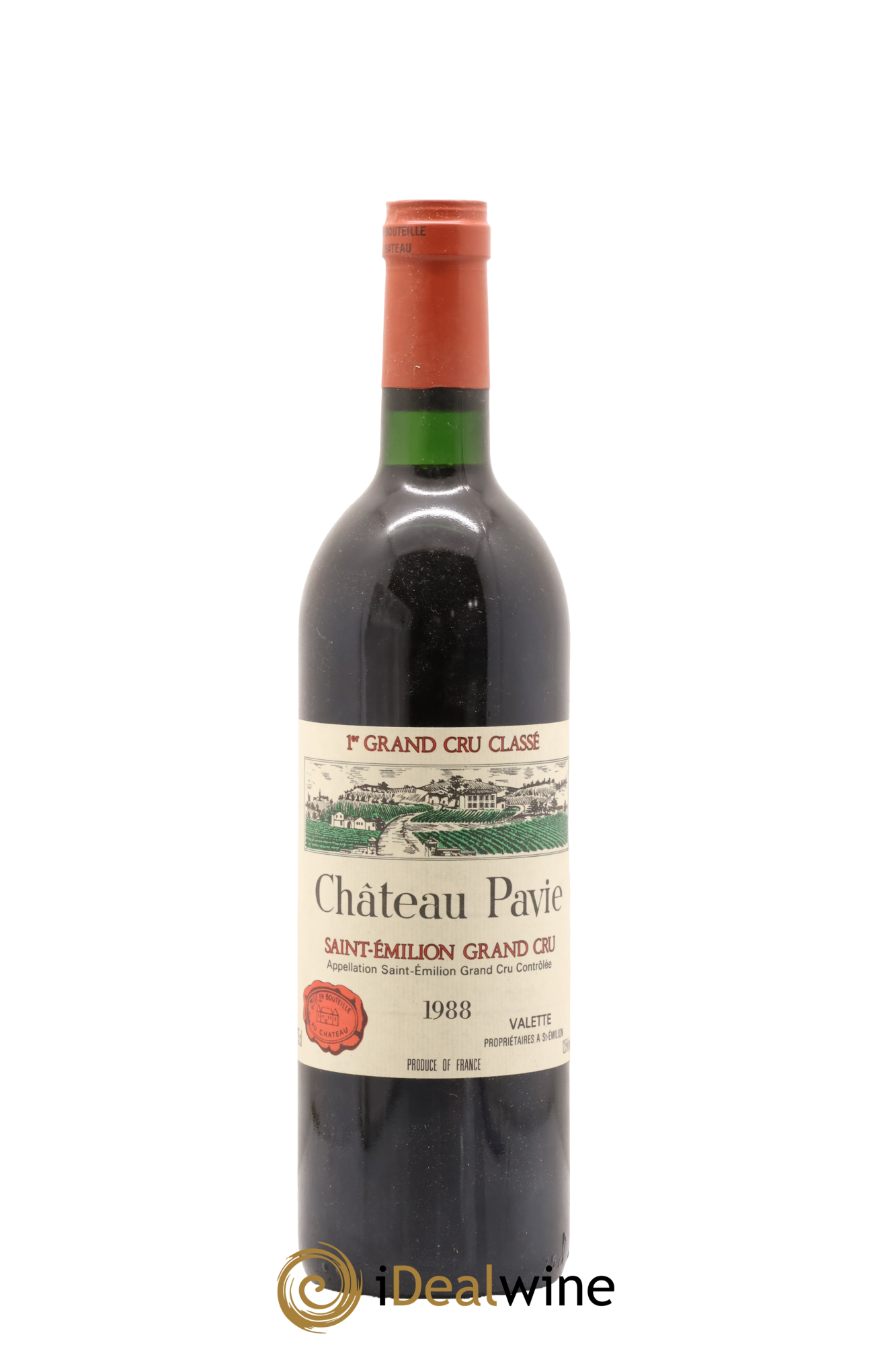 Château Pavie 1er Grand Cru Classé A 1988 - Lot of 1 bottle - 0