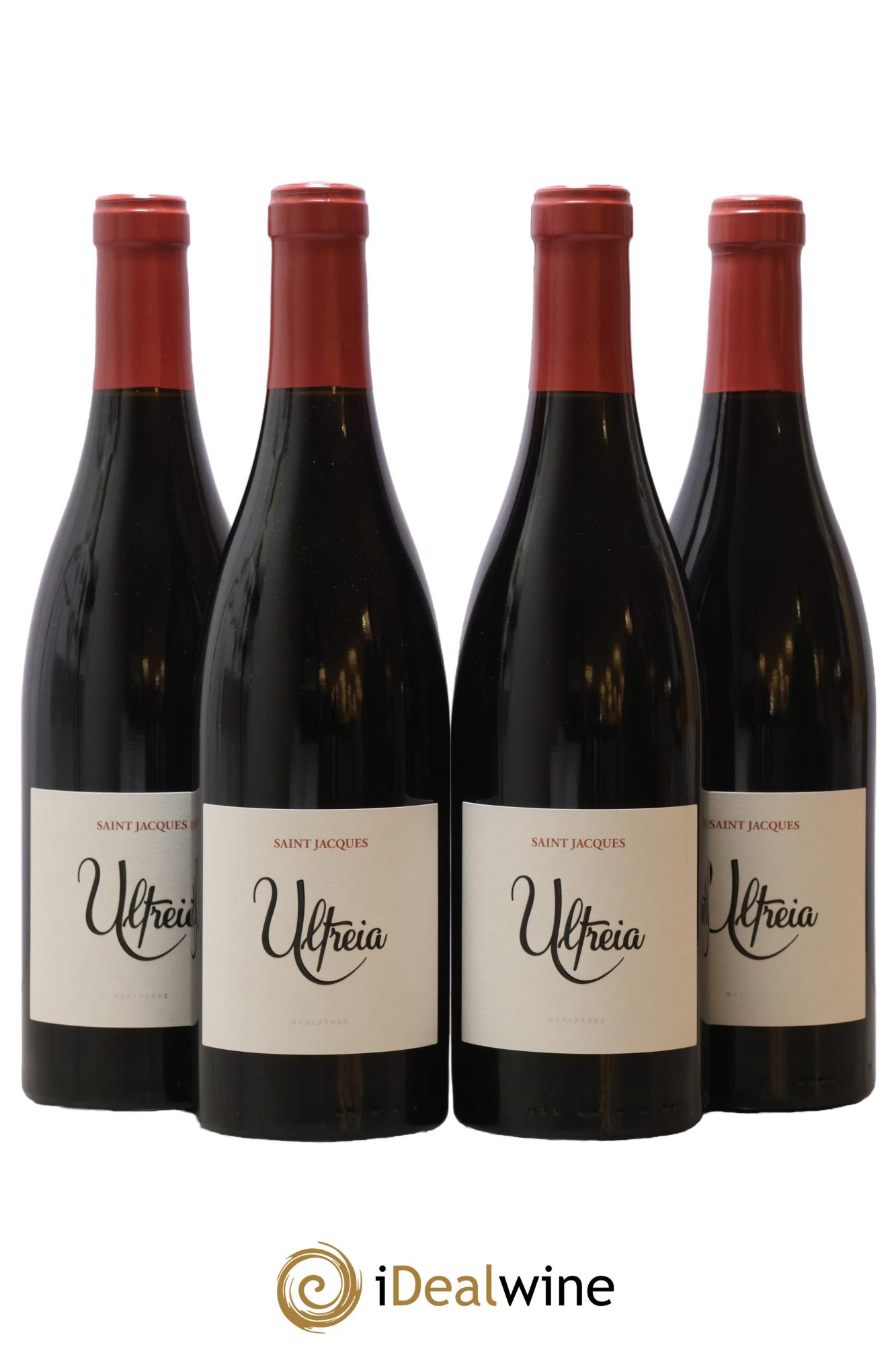Bierzo DO Ultreia Saint Jacques R.Perez 2020 - Lot of 4 bottles - 0