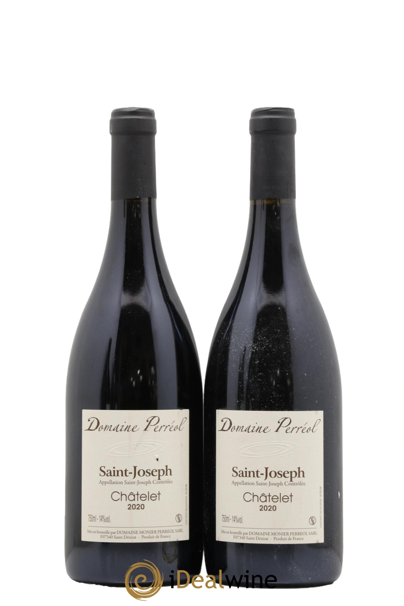 Saint-Joseph Chatelet Monier Perréol 2020 - Lot de 2 bouteilles - 0