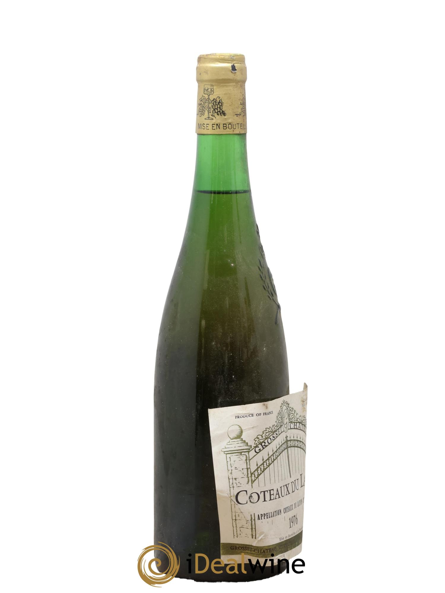 Coteaux du Layon Grosset-Chateau 1976 - Posten von 1 Flasche - 1
