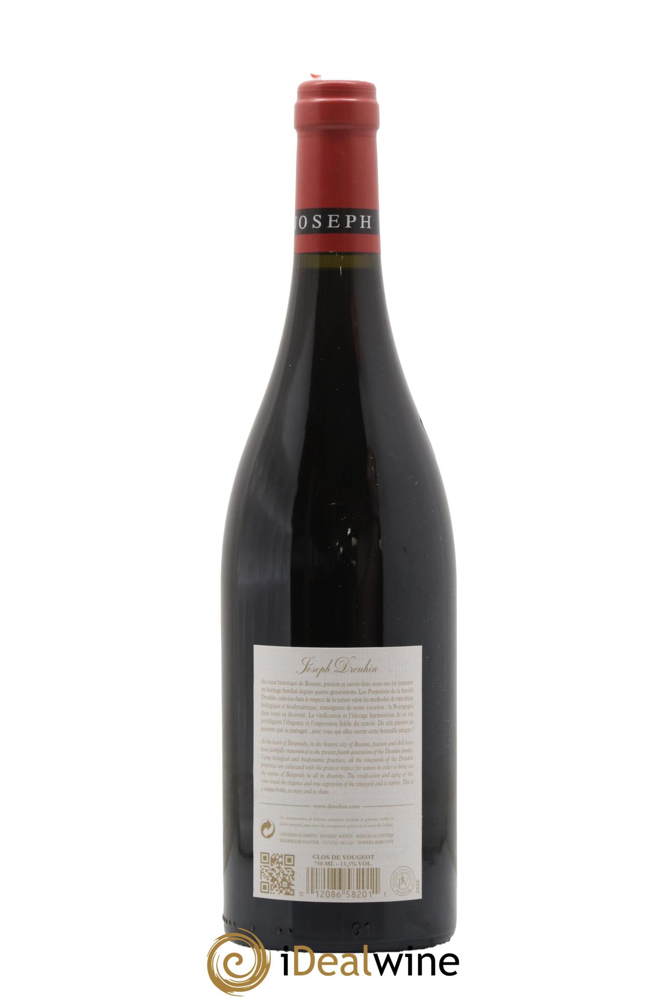 Clos de Vougeot Grand Cru Joseph Drouhin  2017 - Lotto di 1 bottiglia - 1