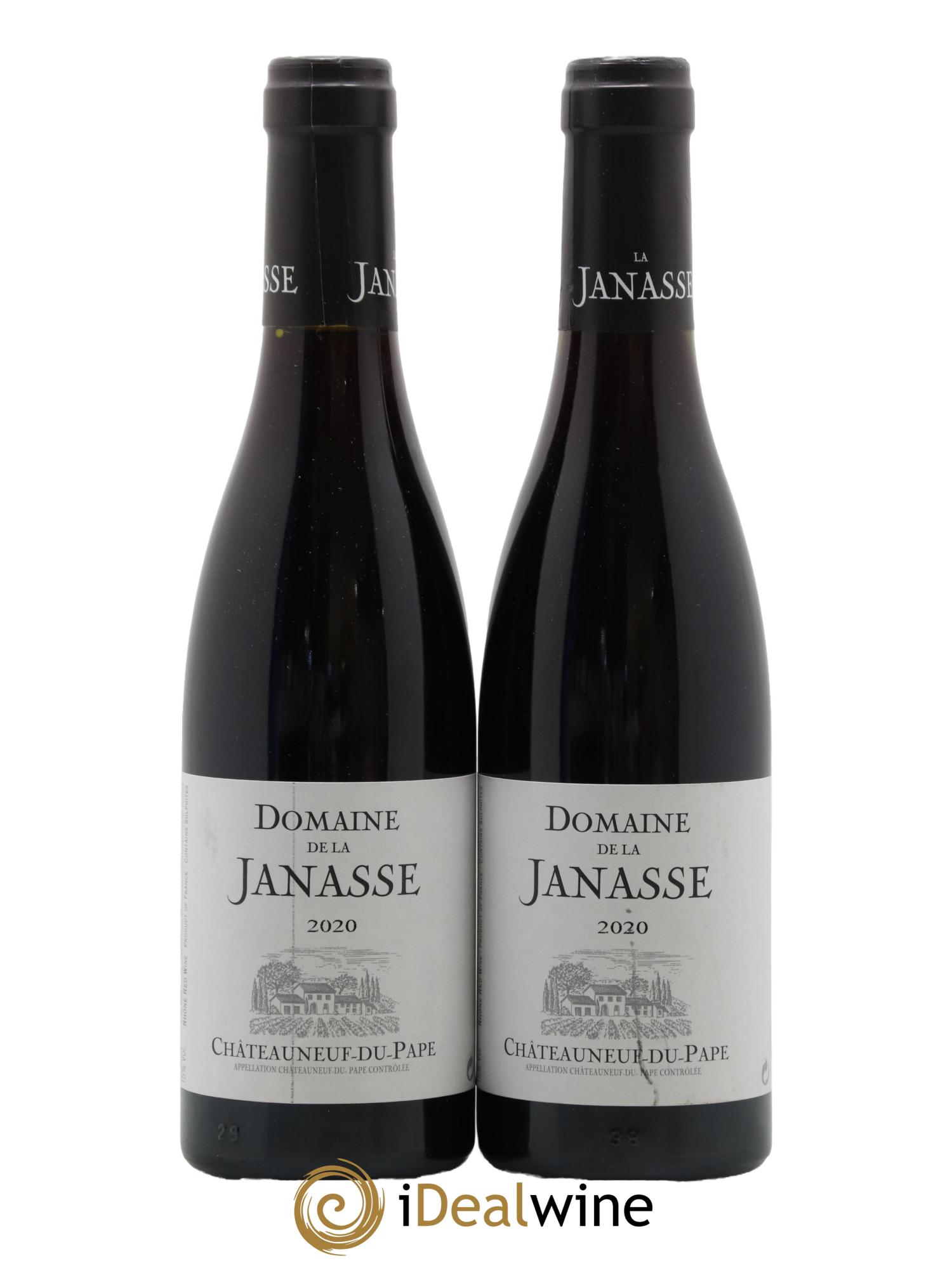 Châteauneuf-du-Pape La Janasse (Domaine de) 2020 - Lot de 2 demi bouteilles - 0