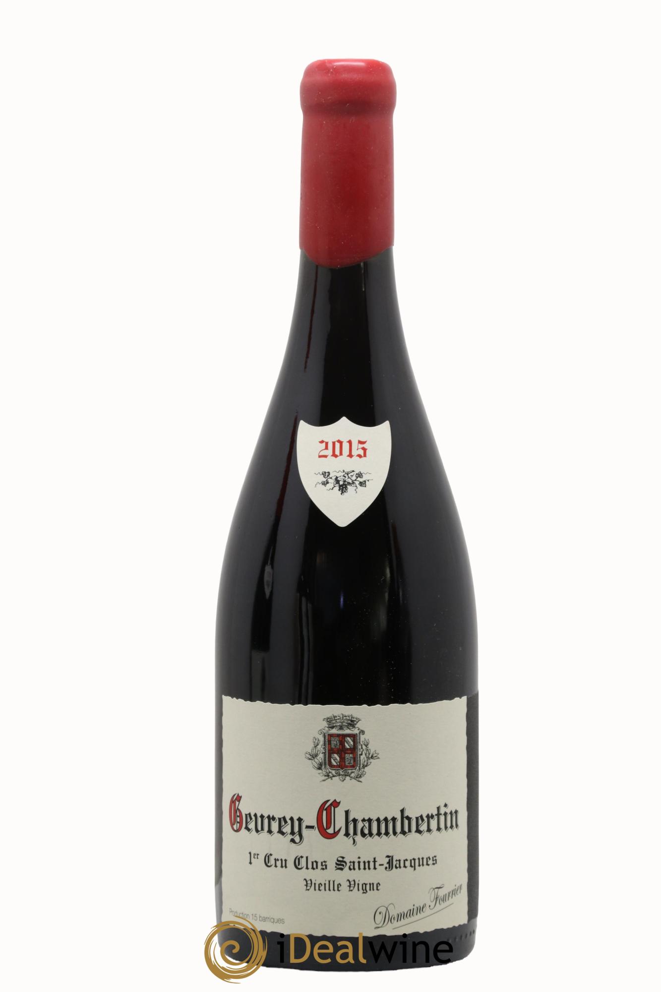 Gevrey-Chambertin 1er Cru Clos Saint-Jacques Vieille Vigne Fourrier (Domaine) 2015 - Lot de 1 bouteille - 0