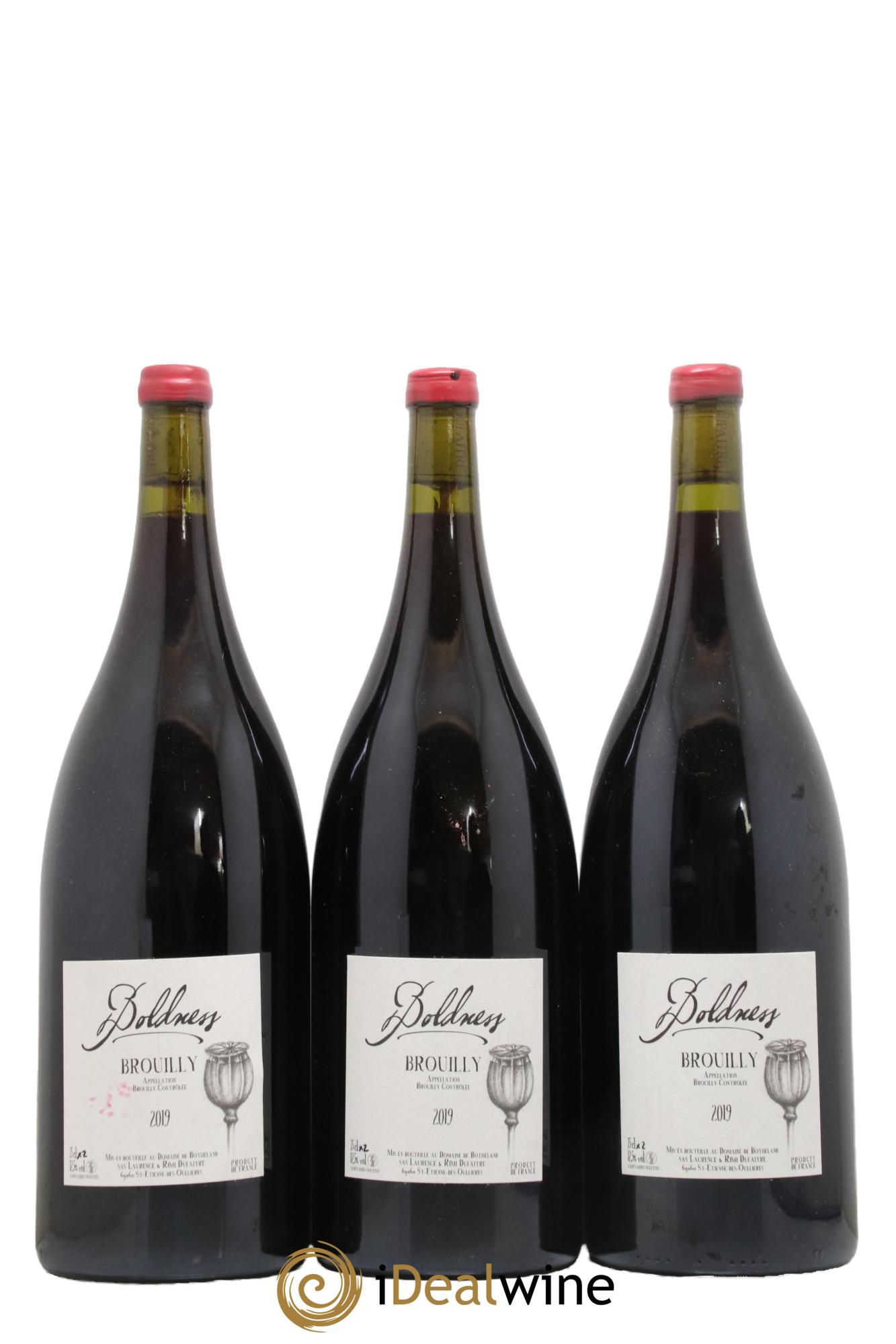 Brouilly Boldness Domaine de Botheland 2019 - Lot of 3 magnums - 0
