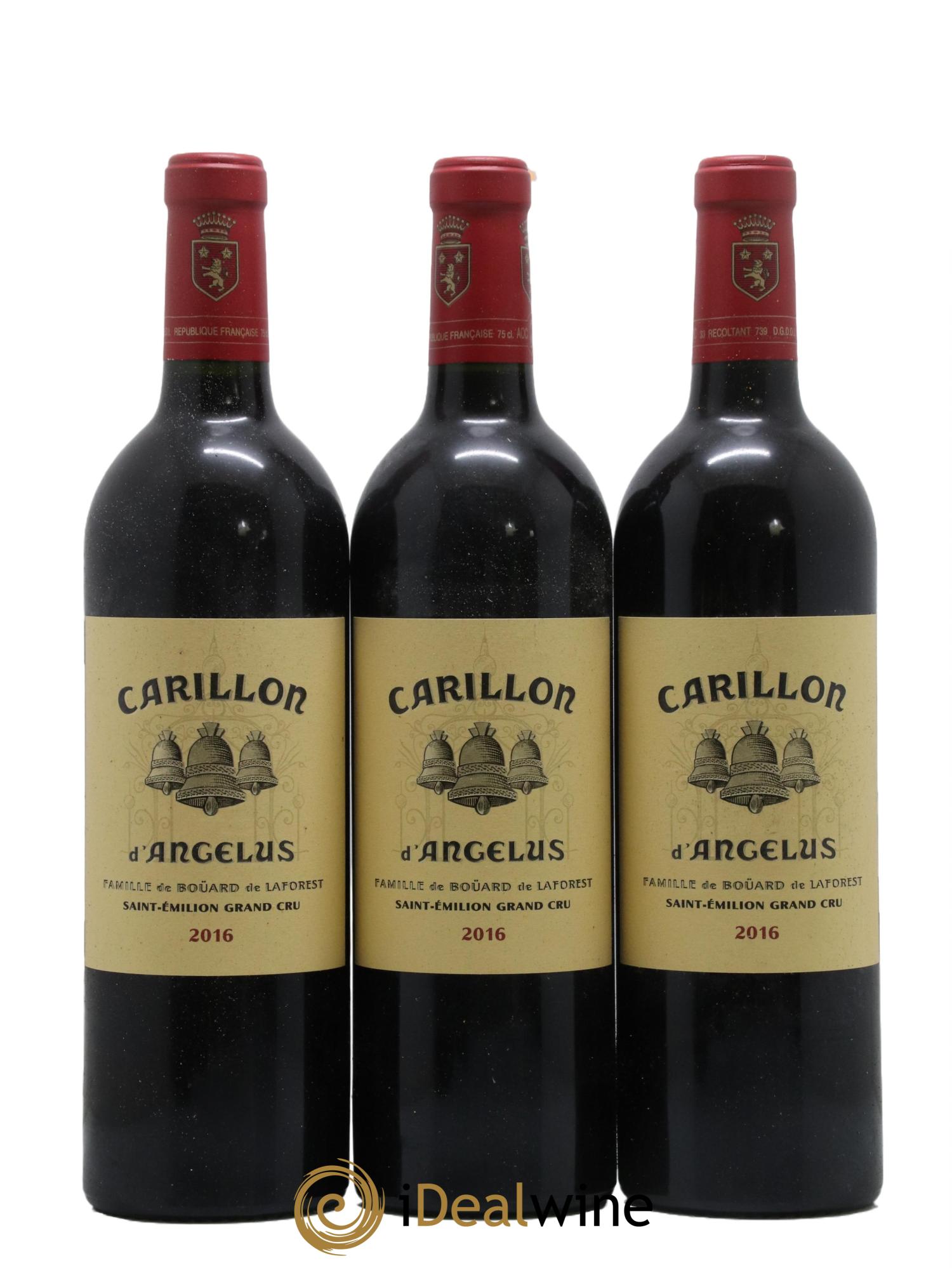 Le Carillon de l'Angélus Second Vin 2016 - Lot de 6 bouteilles - 2