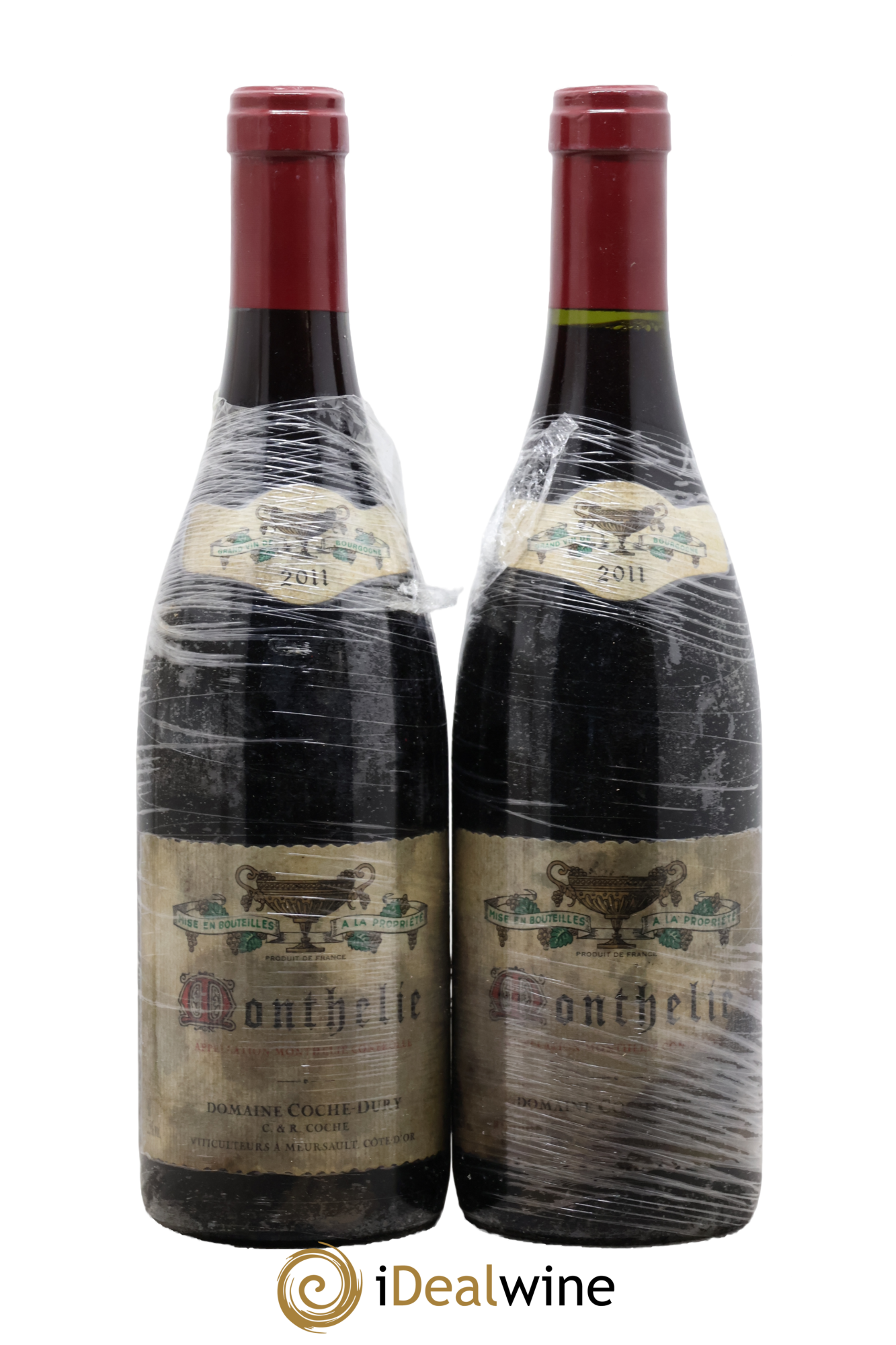 Monthélie Coche Dury (Domaine) 2011 - Posten von 2 Flaschen - 0