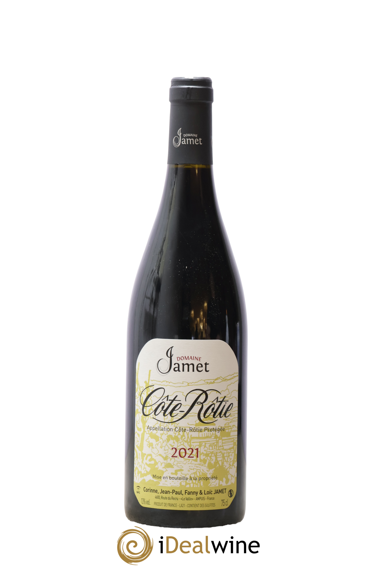 Côte-Rôtie Jamet (Domaine) 2021 - Lot de 1 bouteille - 0
