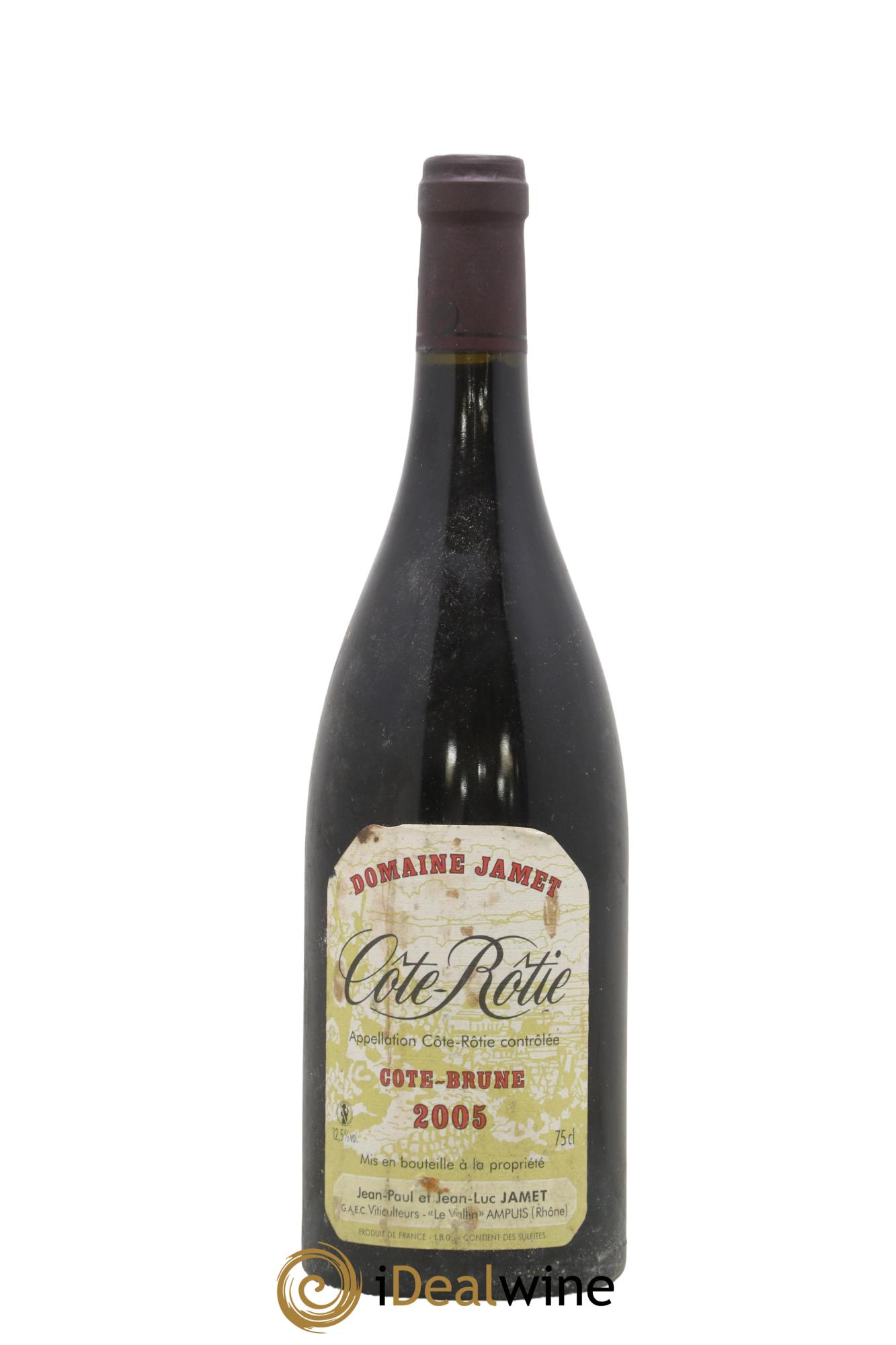Côte-Rôtie Côte Brune Jamet (Domaine)  2005 - Posten von 1 Flasche - 0
