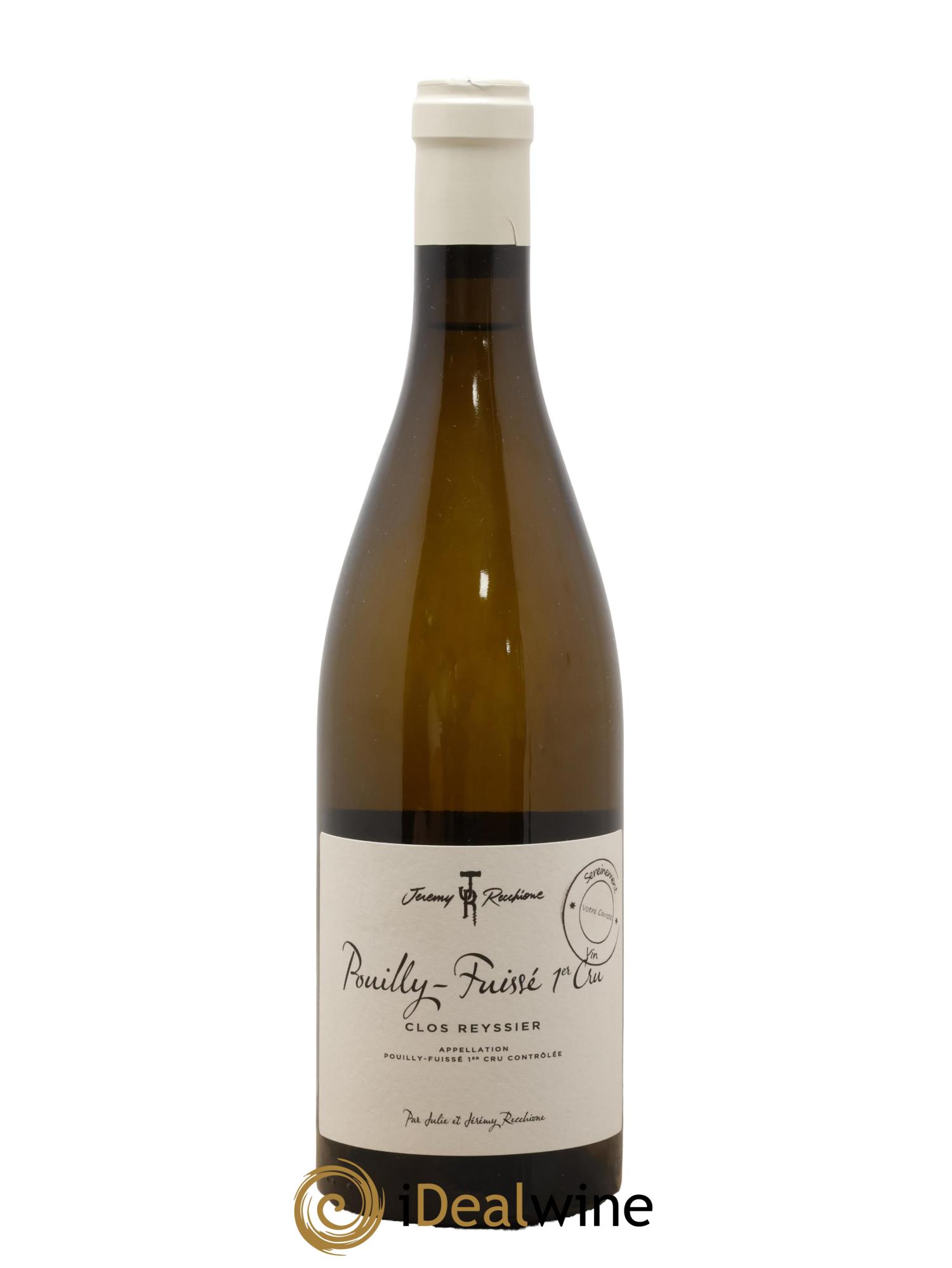 Pouilly-Fuissé Clos Reyssier Jeremy Recchione 2022 - Lotto di 1 bottiglia - 0