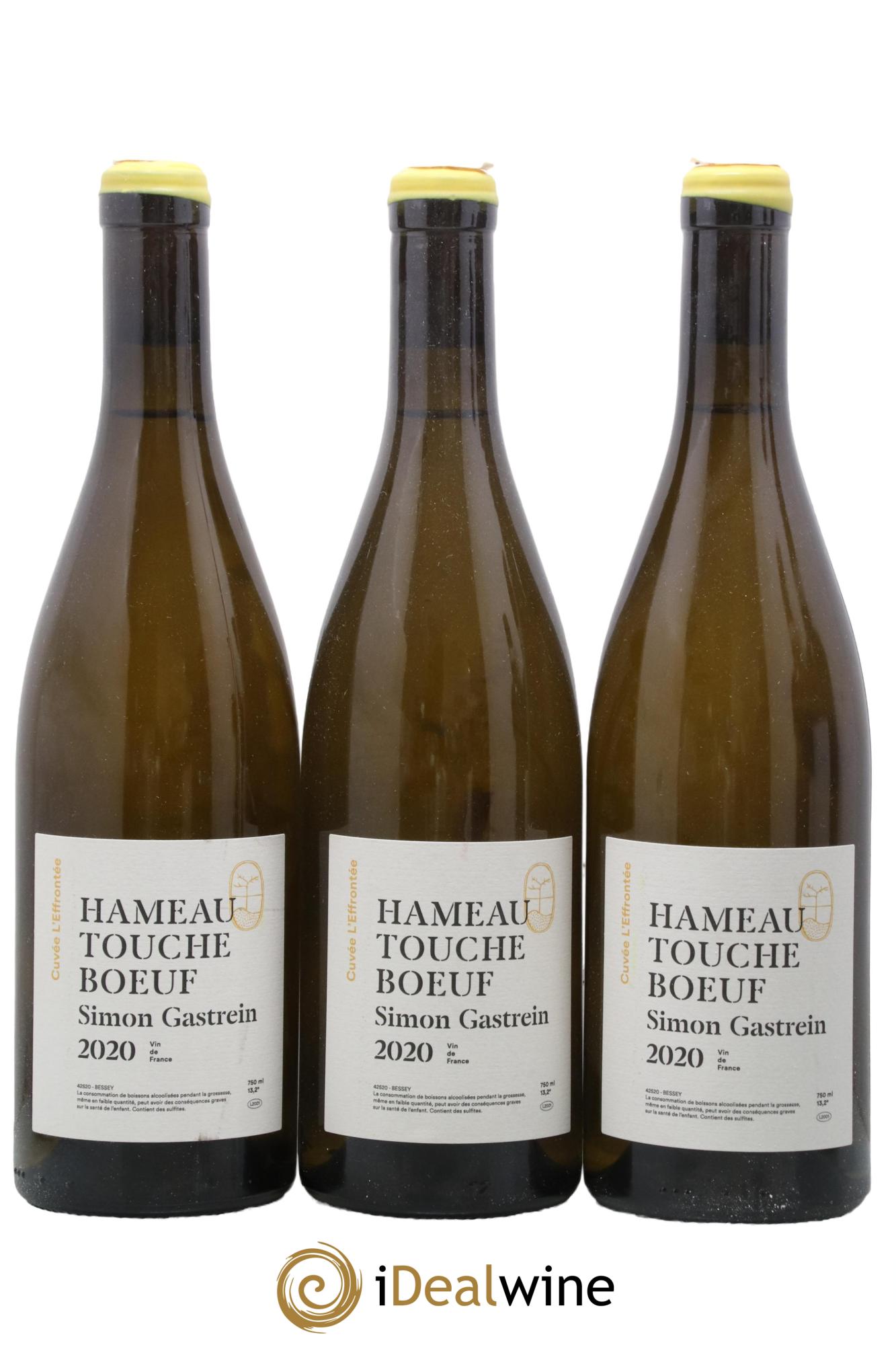 Vin de France Cuvée l'Effronté Hameau Touche Bœuf Simon Gastrein 2020 - Lot de 3 bouteilles - 0