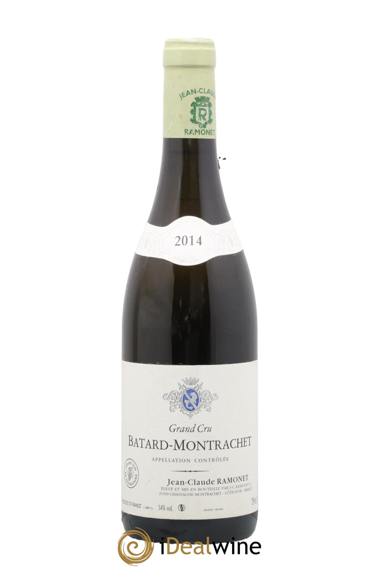 Bâtard-Montrachet Grand Cru Ramonet (Domaine) 2014 - Posten von 1 Flasche - 0
