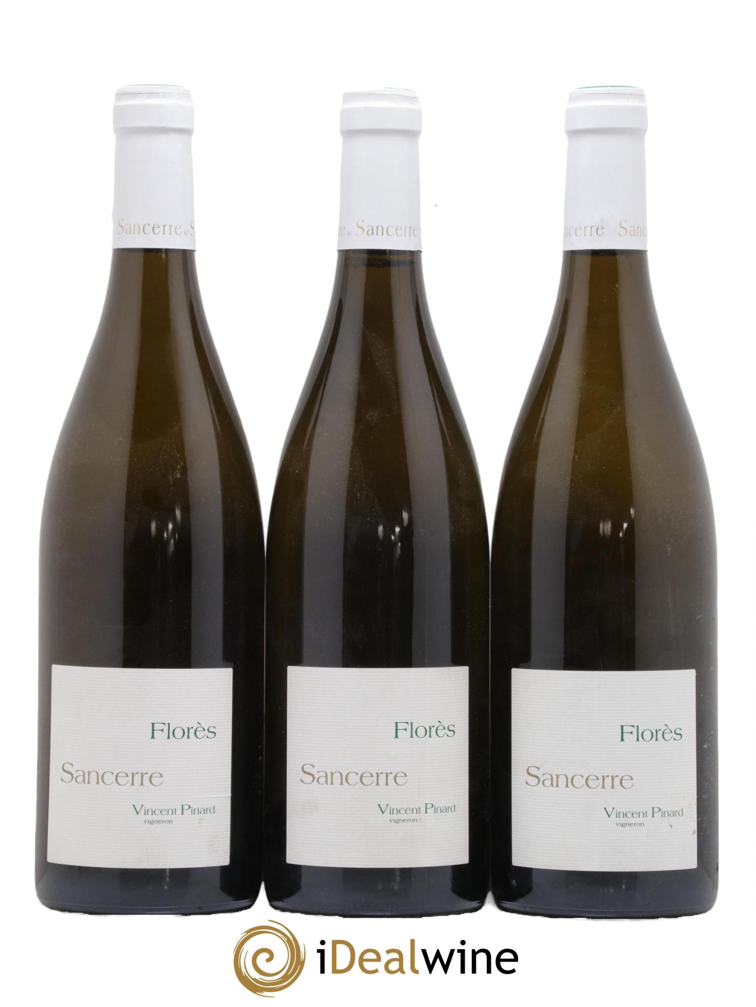 Sancerre Florès Vincent Pinard 2020 - Lot de 3 bouteilles - 0