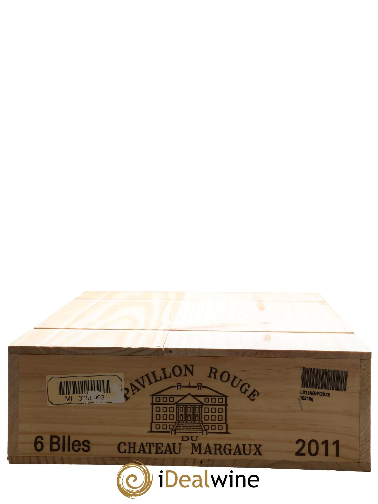 Pavillon Rouge du Château Margaux Second Vin 2011 - Lot de 6 bouteilles - 3