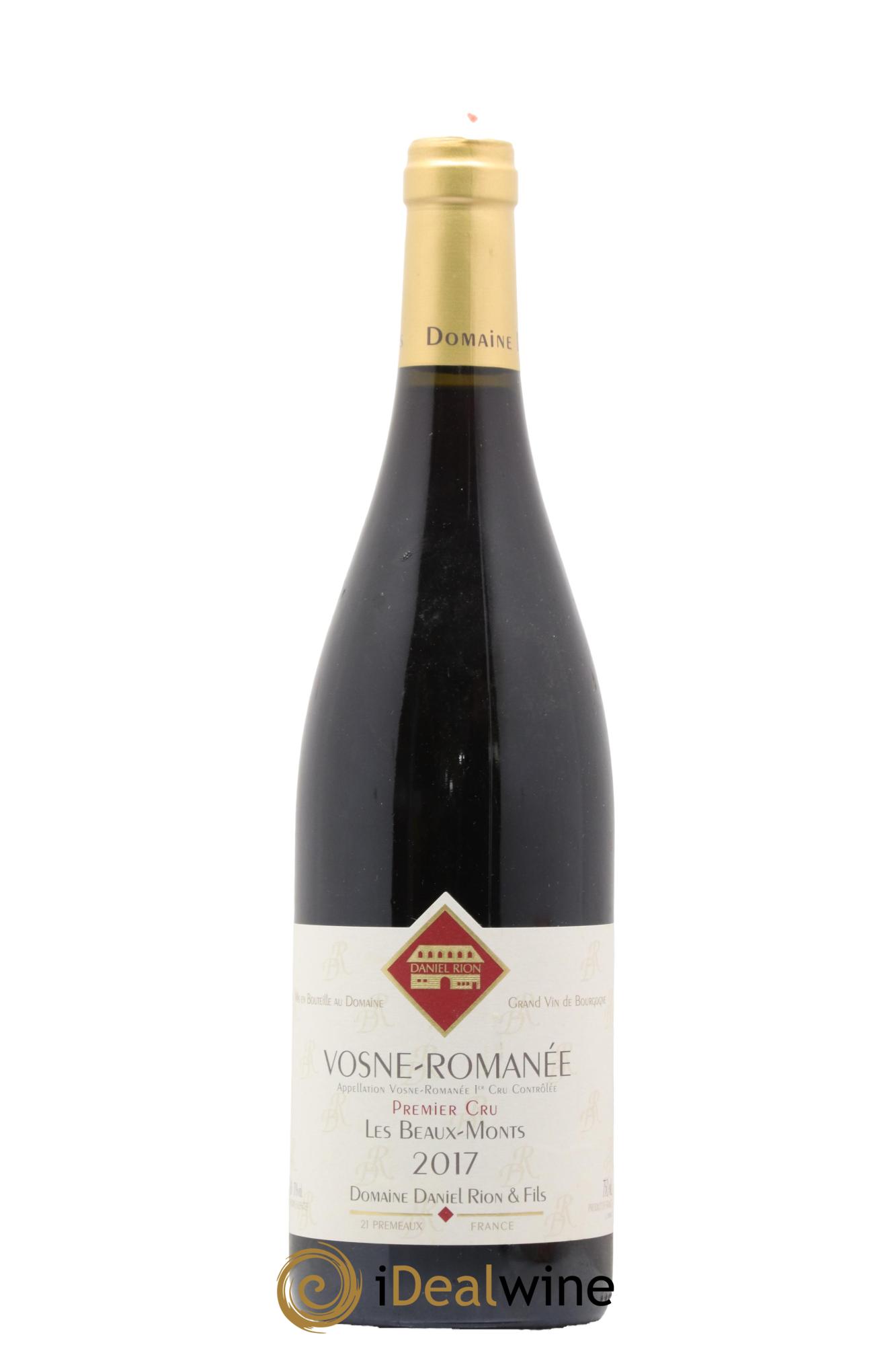 Vosne-Romanée 1er Cru Les Beaux Monts Daniel Rion 2017 - Lot de 1 bouteille - 0