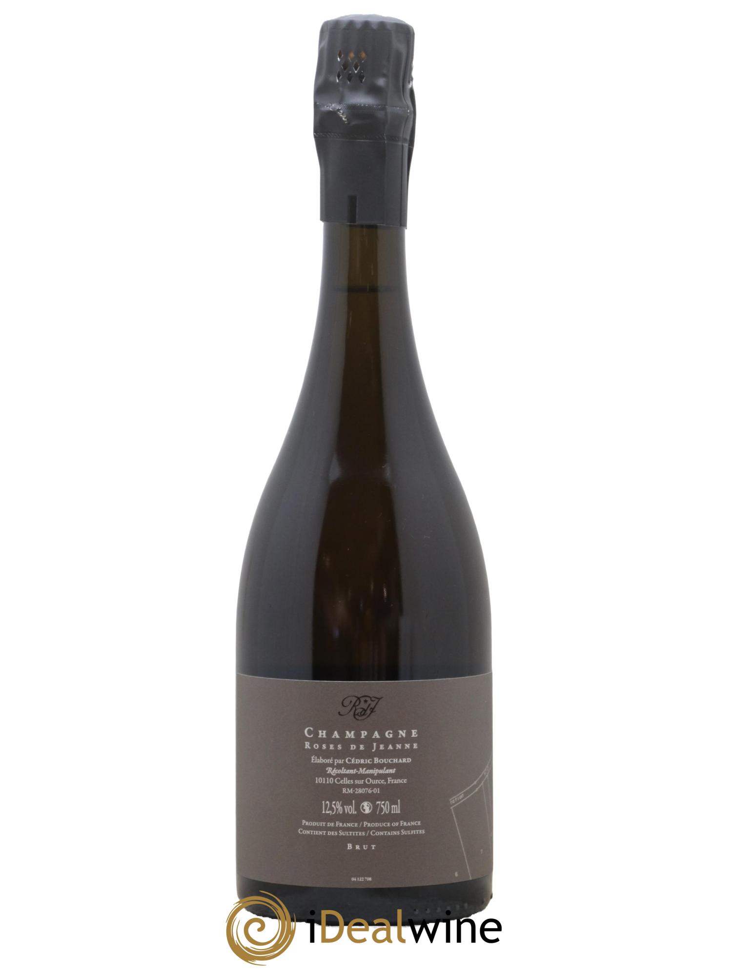 Roses de Jeanne Côte de Val Vilaine Blanc de Noirs Cédric Bouchard 2021 - Lot de 1 bouteille - 1