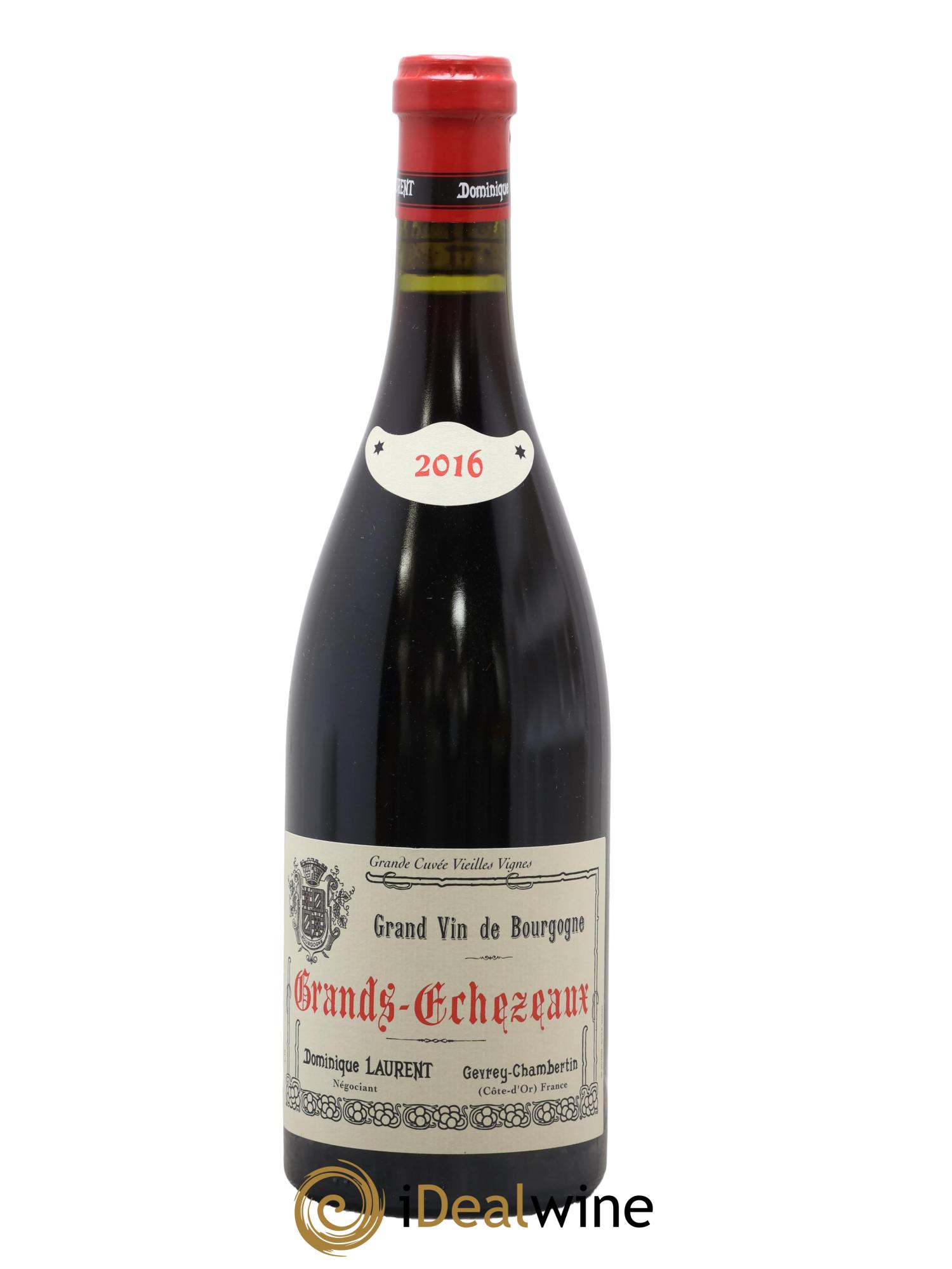 Grands-Echezeaux Grand Cru Vieilles Vignes Dominique Laurent 2016 - Posten von 1 Flasche - 0