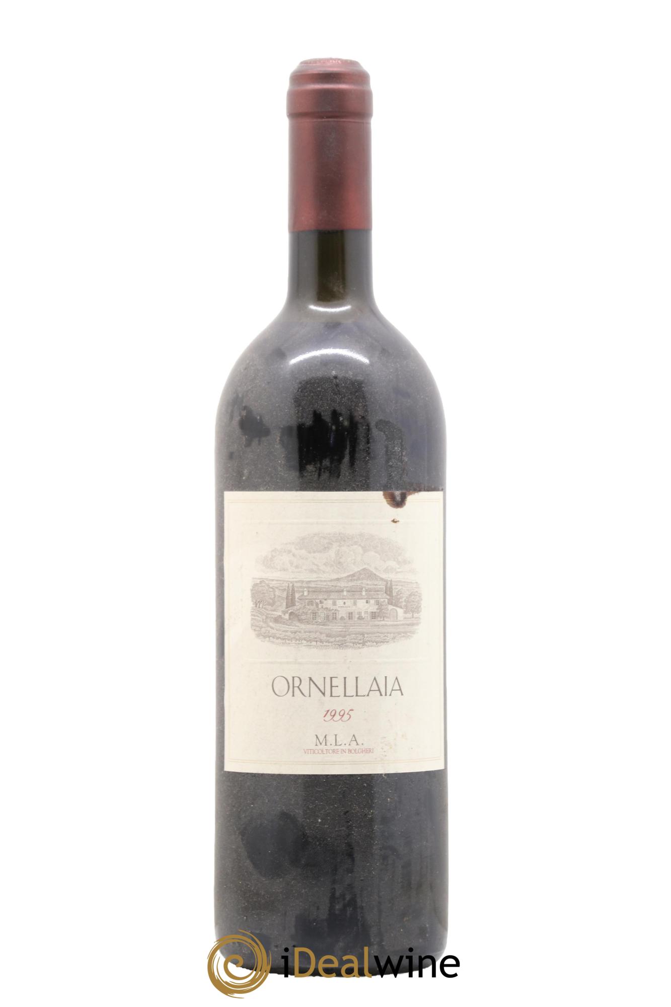 Bolgheri DOC Superiore Ornellaia Tenuta Dell'Ornellaia - Frescobaldi 1995 - Lot de 1 bouteille - 0