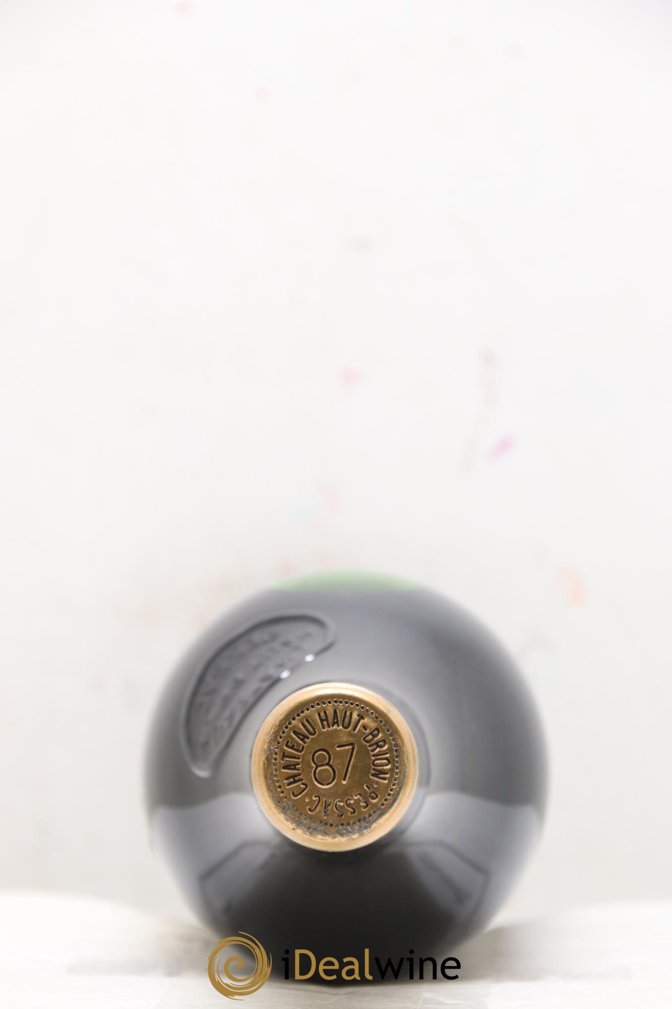 Château Haut Brion 1er Grand Cru Classé 1987 - Lotto di 1 bottiglia - 1