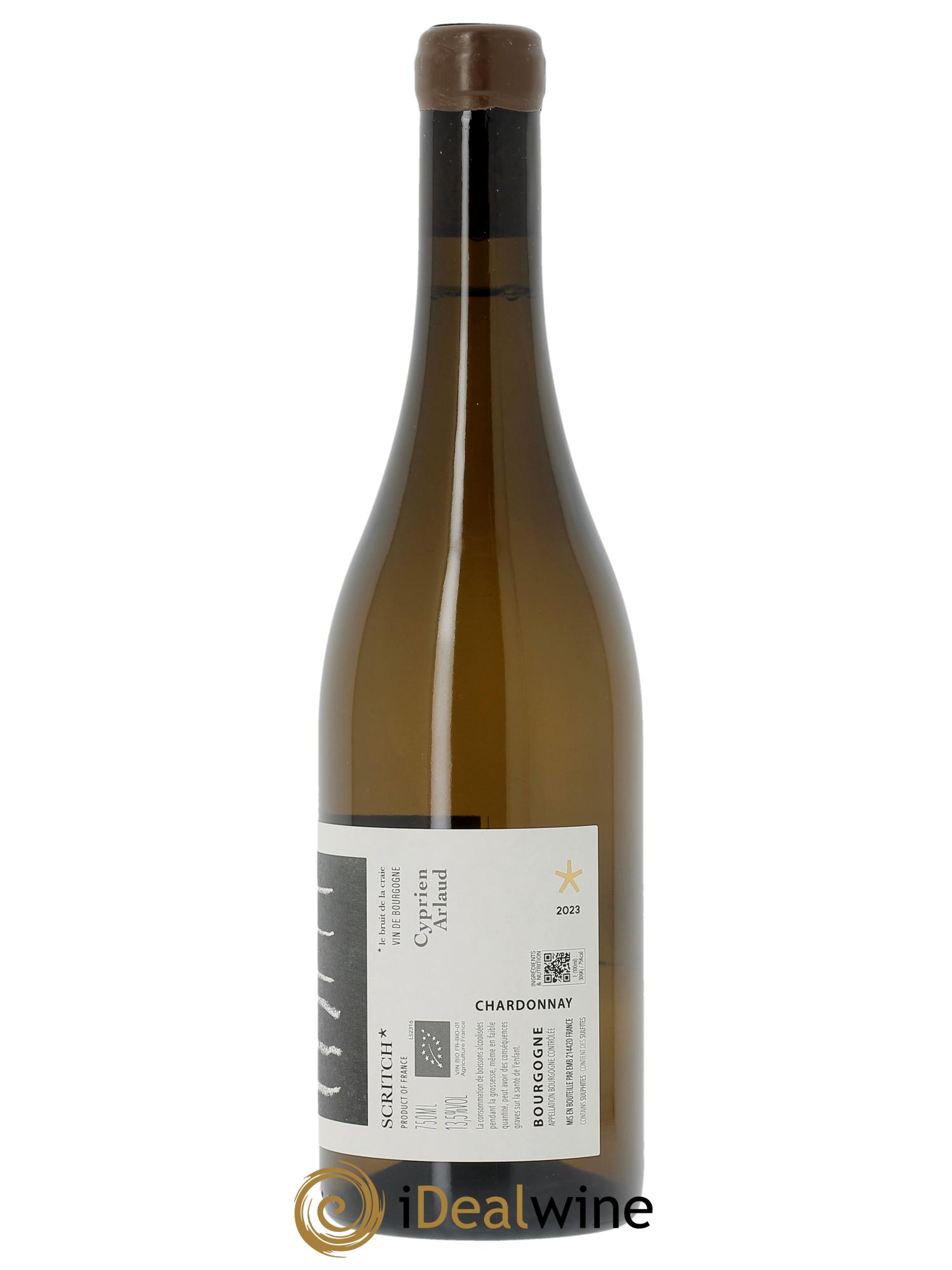 Bourgogne Scritch Cyprien Arlaud  2023 - Lotto di 1 bottiglia - 1