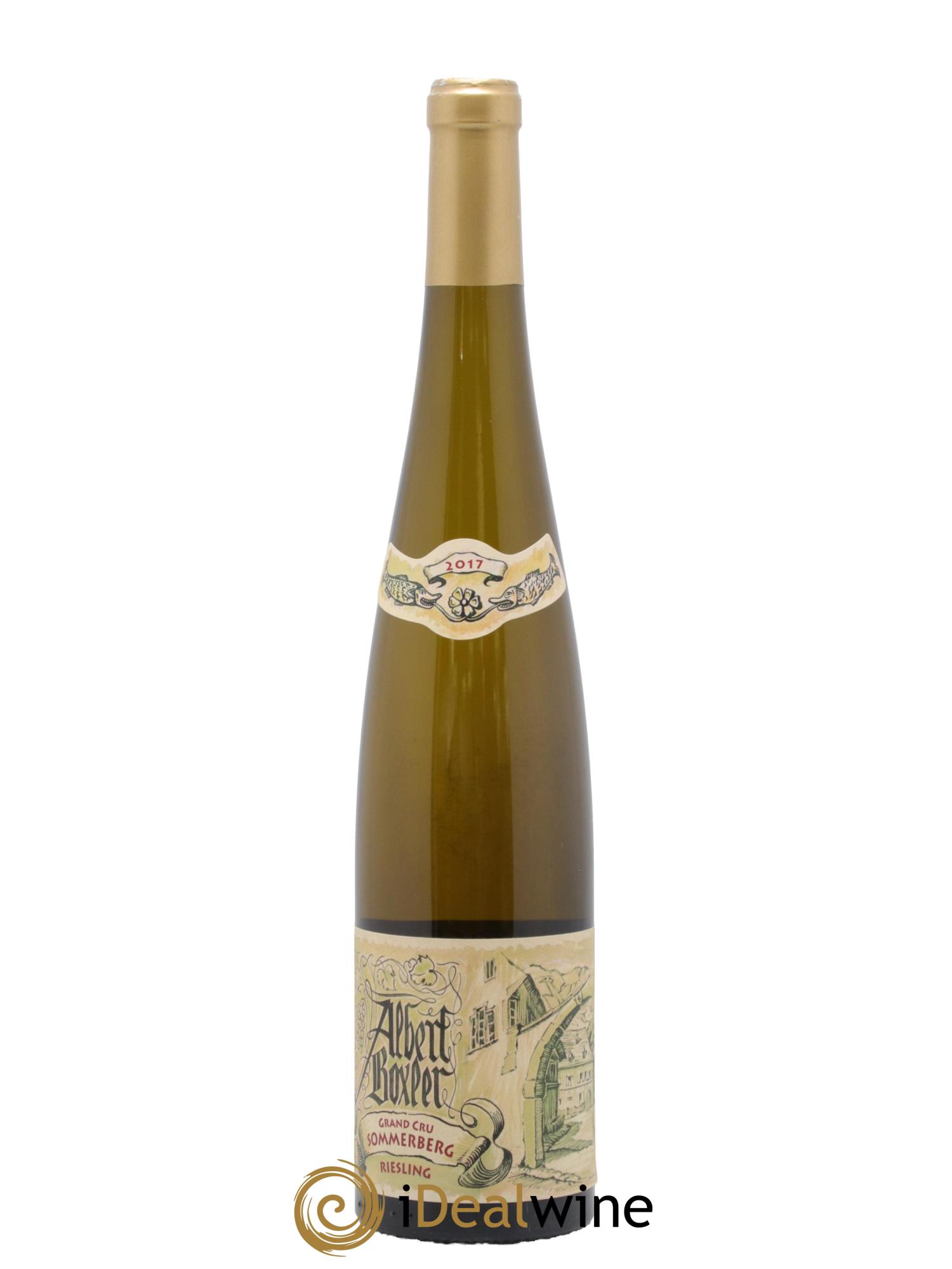 Alsace Riesling Grand Cru Sommerberg D Albert Boxler 2017 - Posten von 1 Flasche - 0