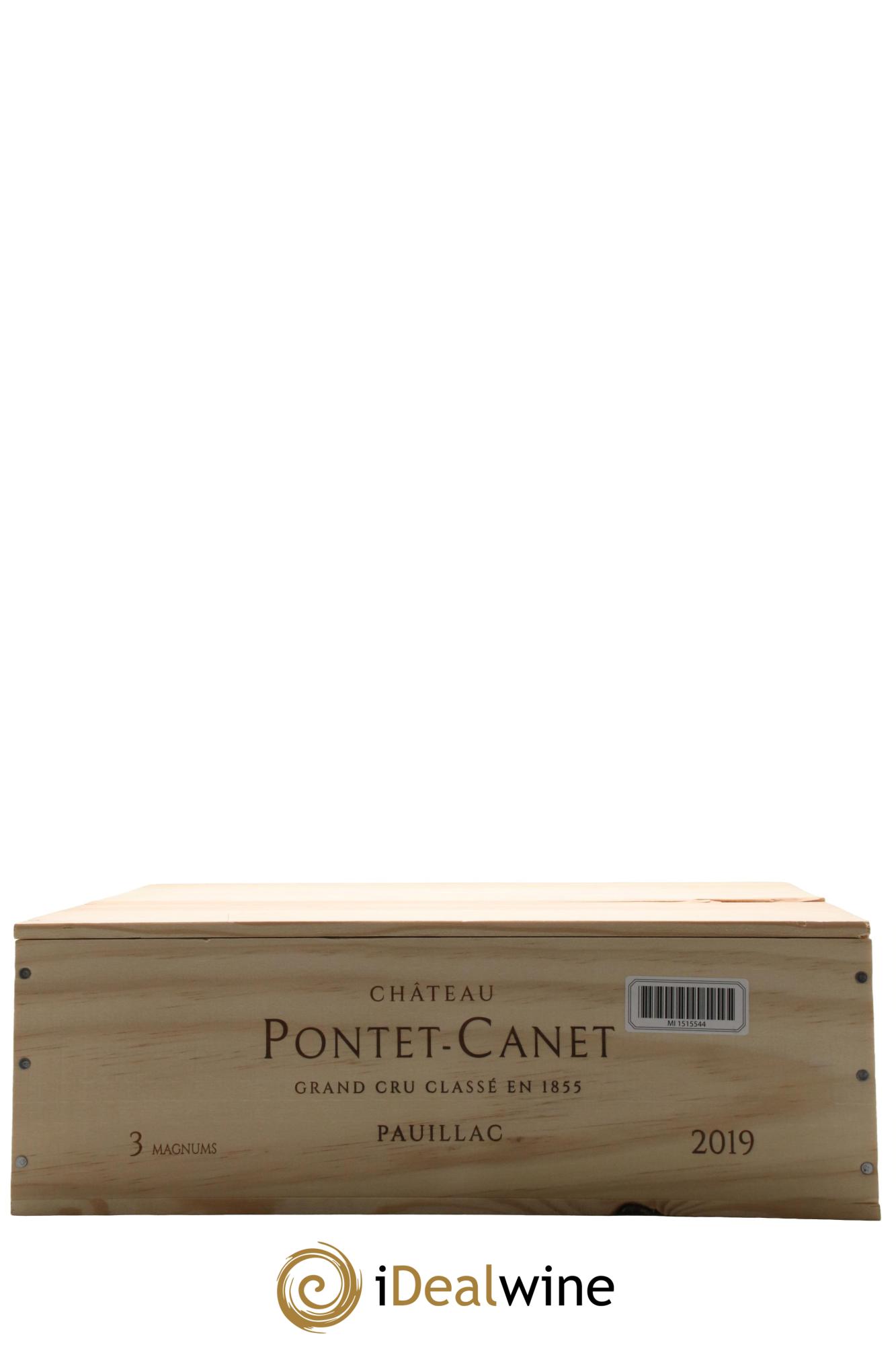 Château Pontet Canet 5ème Grand Cru Classé 2019 - Lotto di 3 magnum - 1