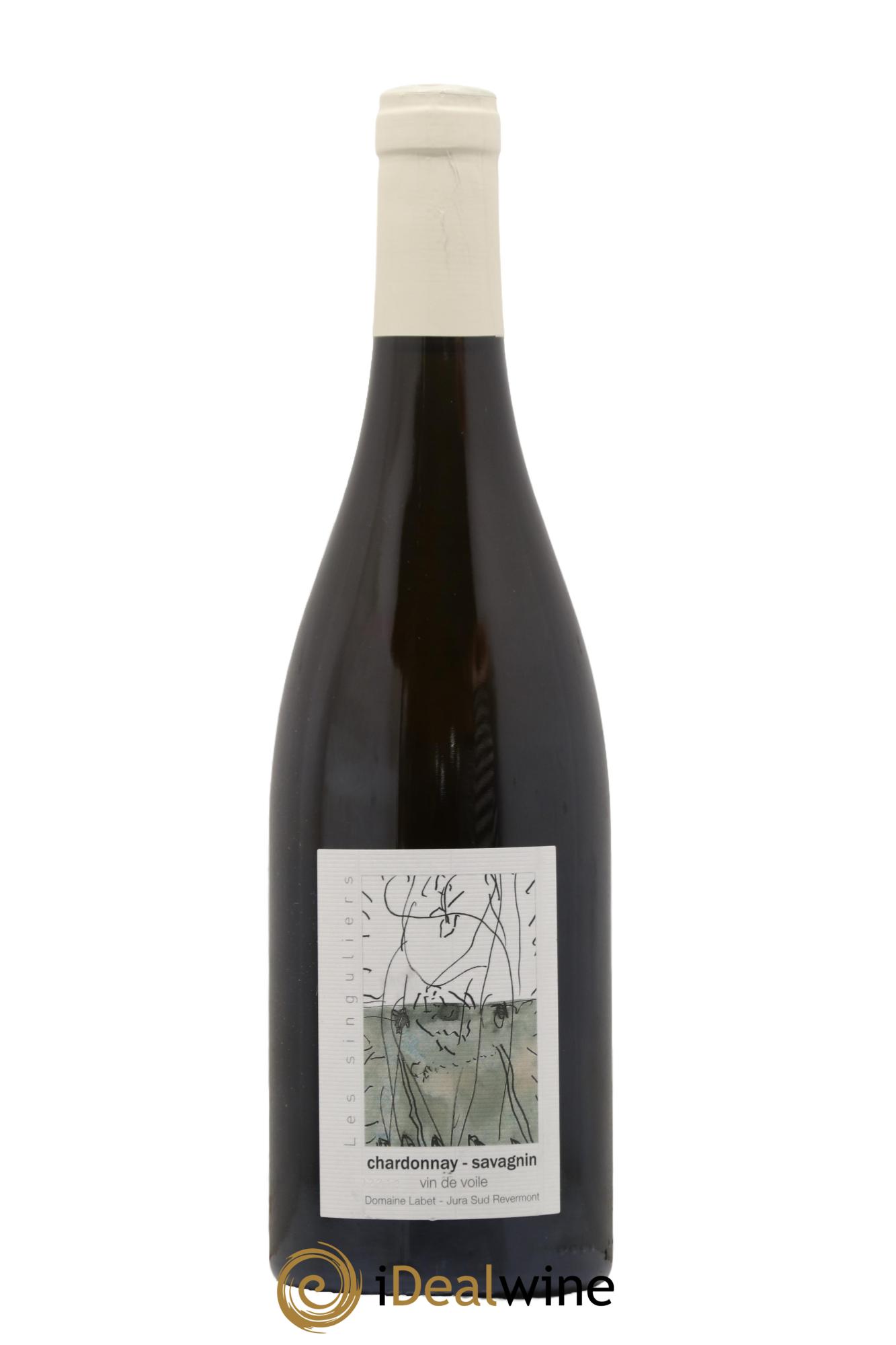 Côtes du Jura Vin de Voile Chardonnay-Savagnin cuvée de garde Romain - Julien - Charline Labet 2018 - Lot de 1 bouteille - 0