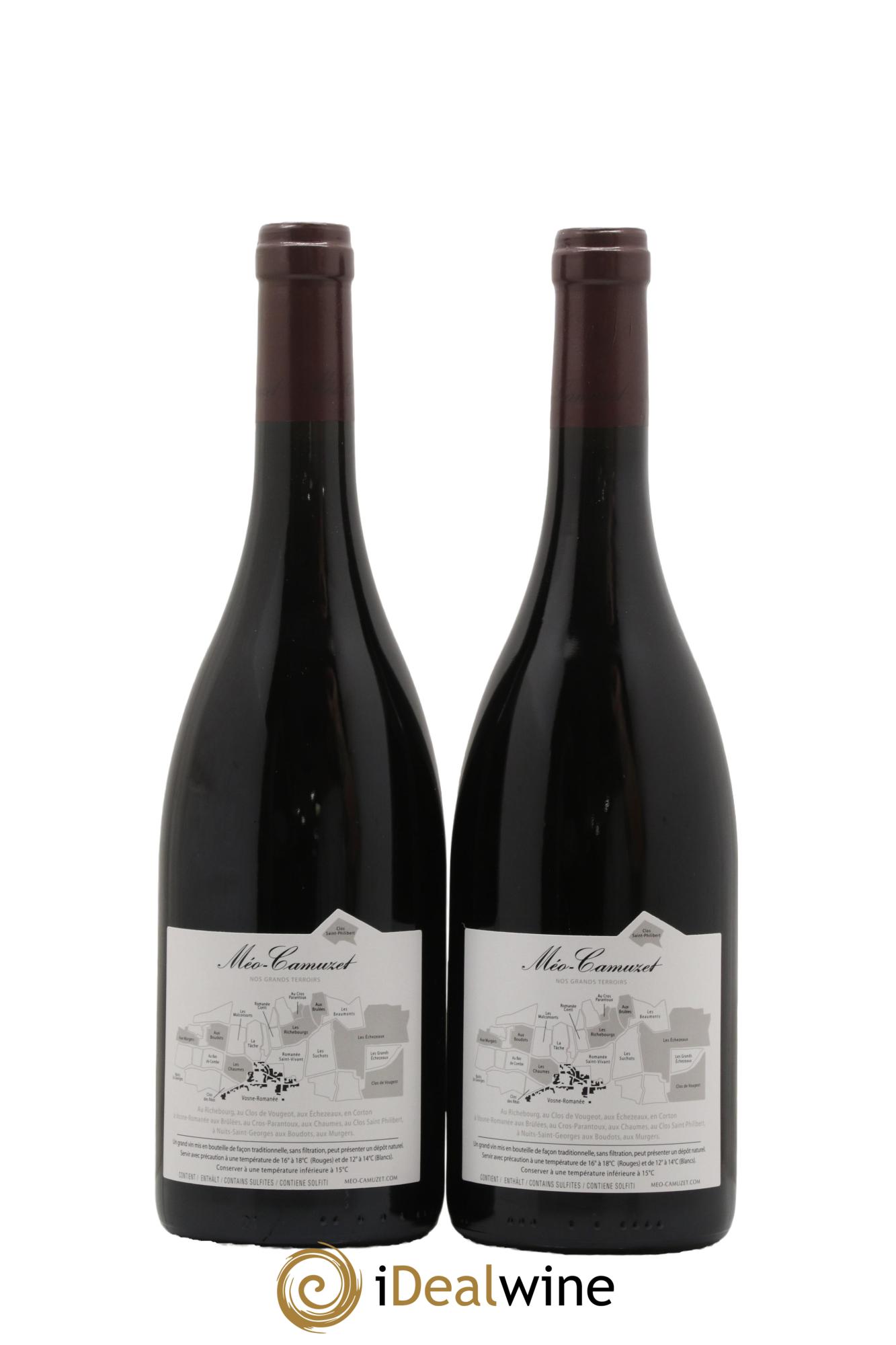 Vosne-Romanée 1er Cru Les Chaumes Méo-Camuzet (Domaine) 2020 - Lot of 2 bottles - 1