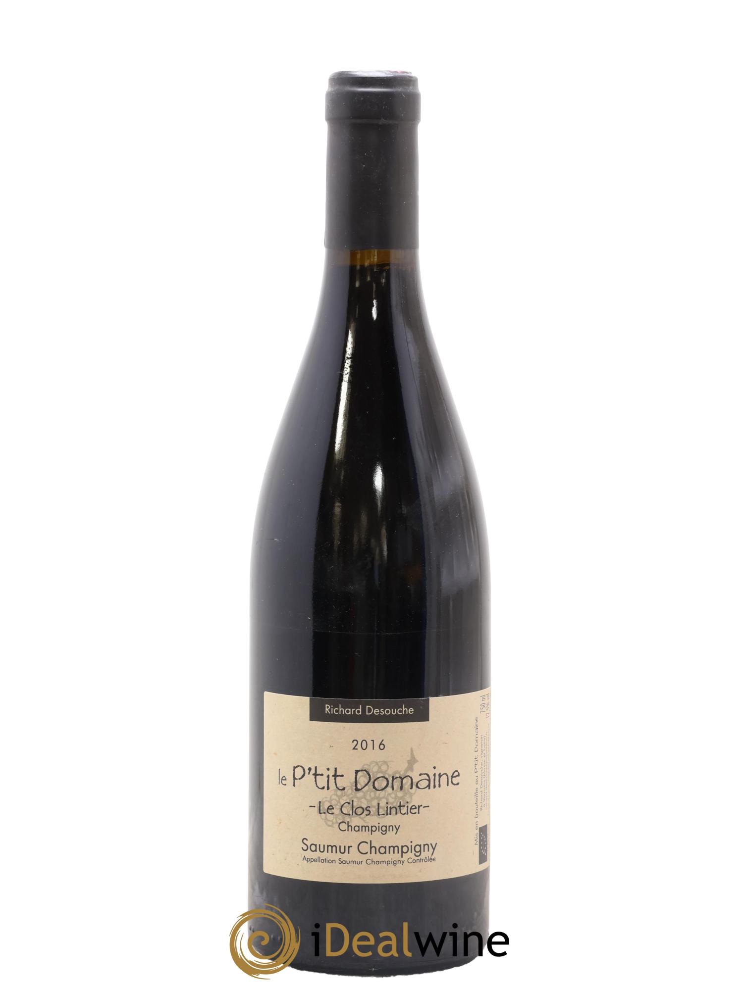 Saumur-Champigny P'Tit Domaine Le Clos Lintier Richard Desouche 2016 - Lot de 1 bouteille - 0
