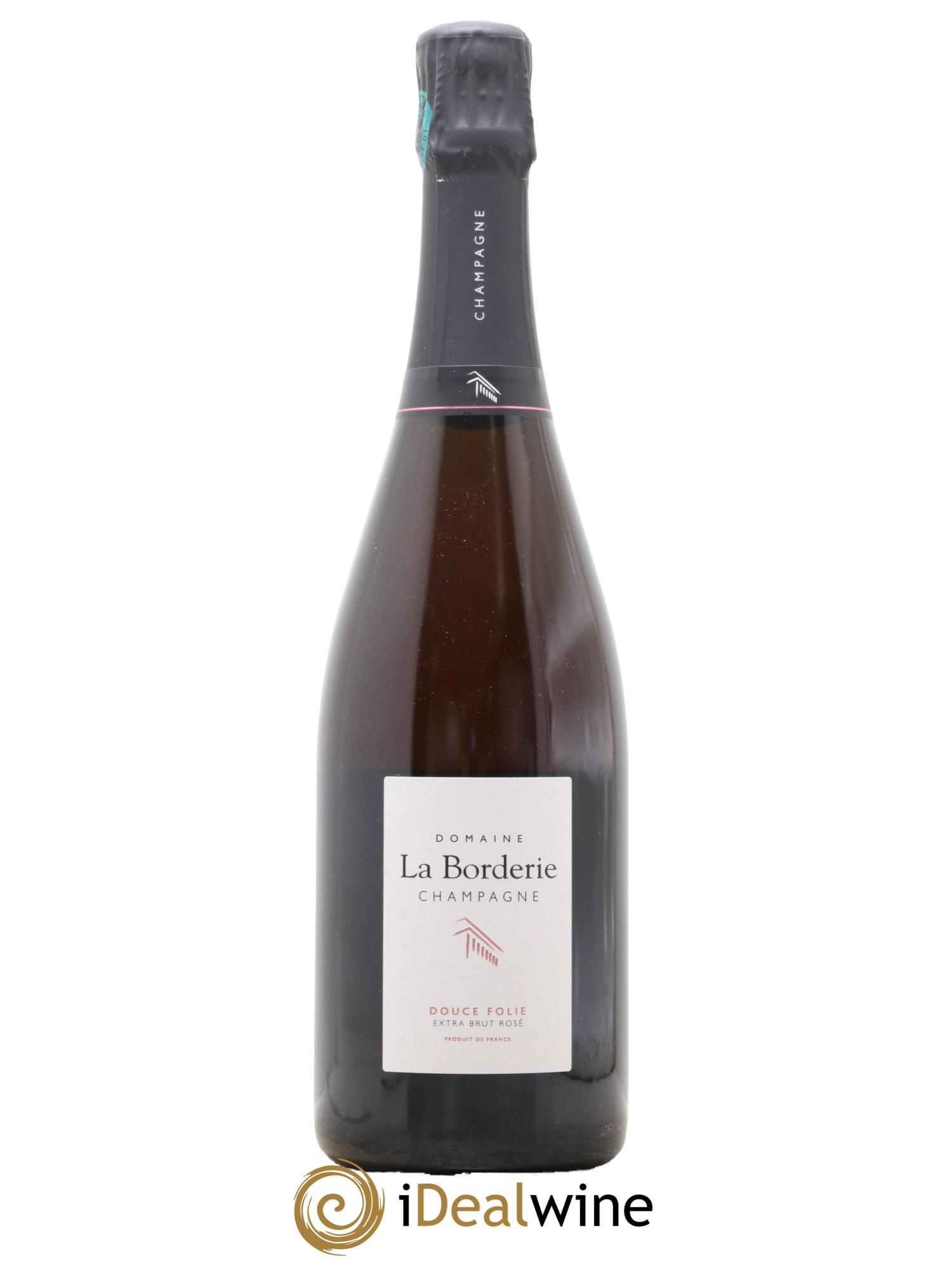Champagne - Extra-Brut Douce Folie Domaine La Borderie 2017 - Lot de 1 bouteille - 0