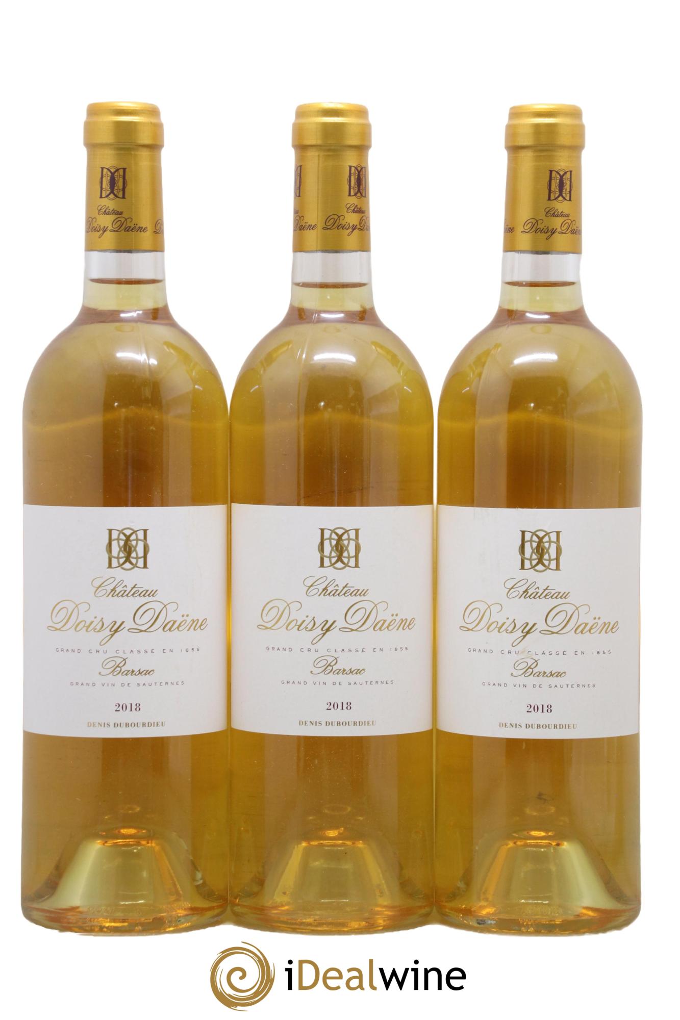 Château Doisy Daëne 2ème Grand Cru Classé 2018 - Lot of 3 bottles - 0