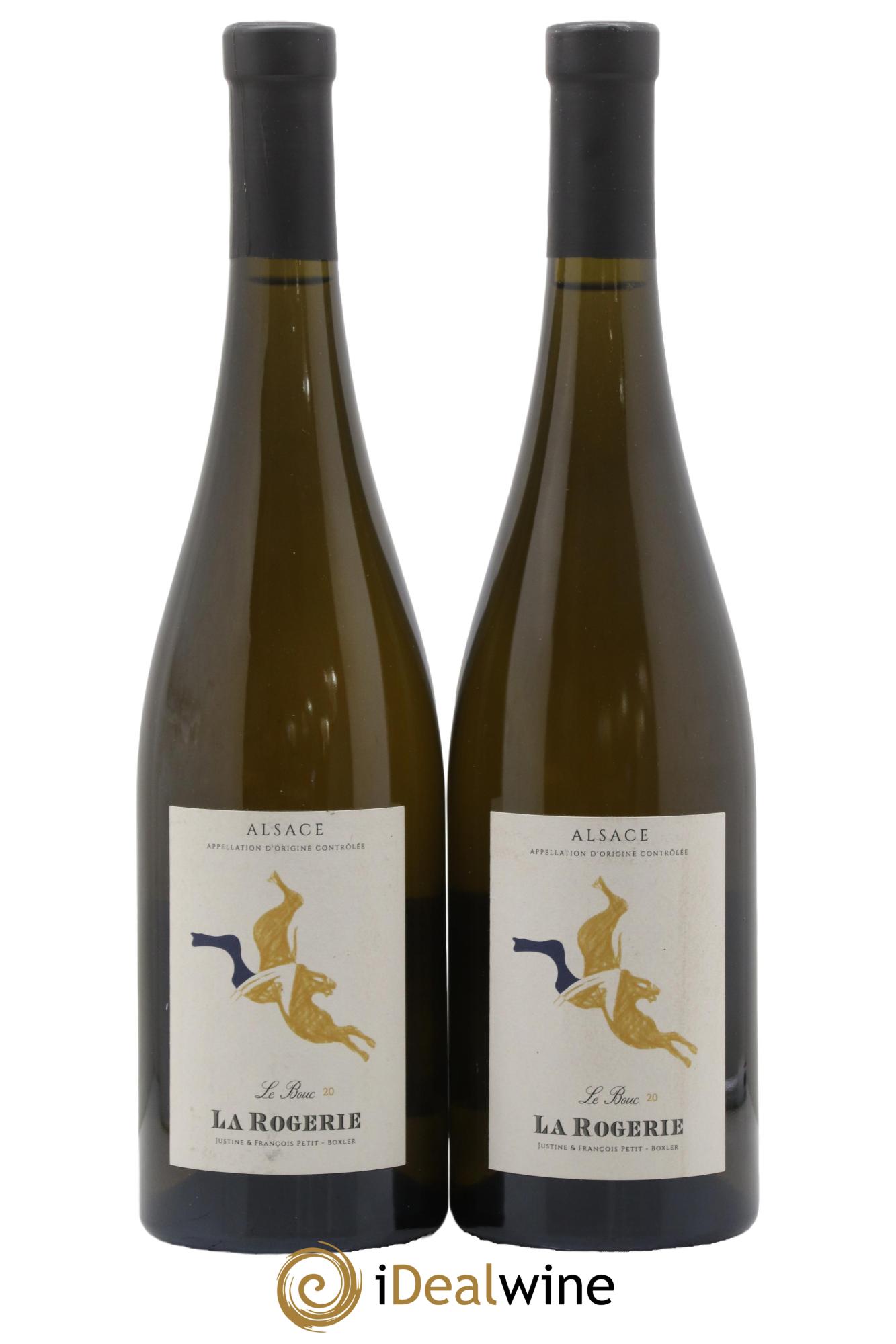 Alsace Le Bouc Domaine De La Rogerie 2020 - Posten von 2 Flaschen - 0