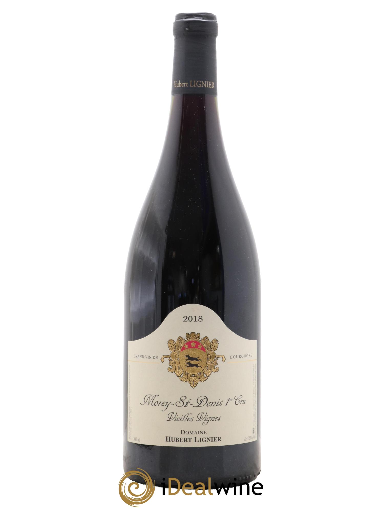 Morey-Saint-Denis 1er Cru Vieilles Vignes Hubert Lignier (Domaine) 2018 - Lot de 1 magnum - 0